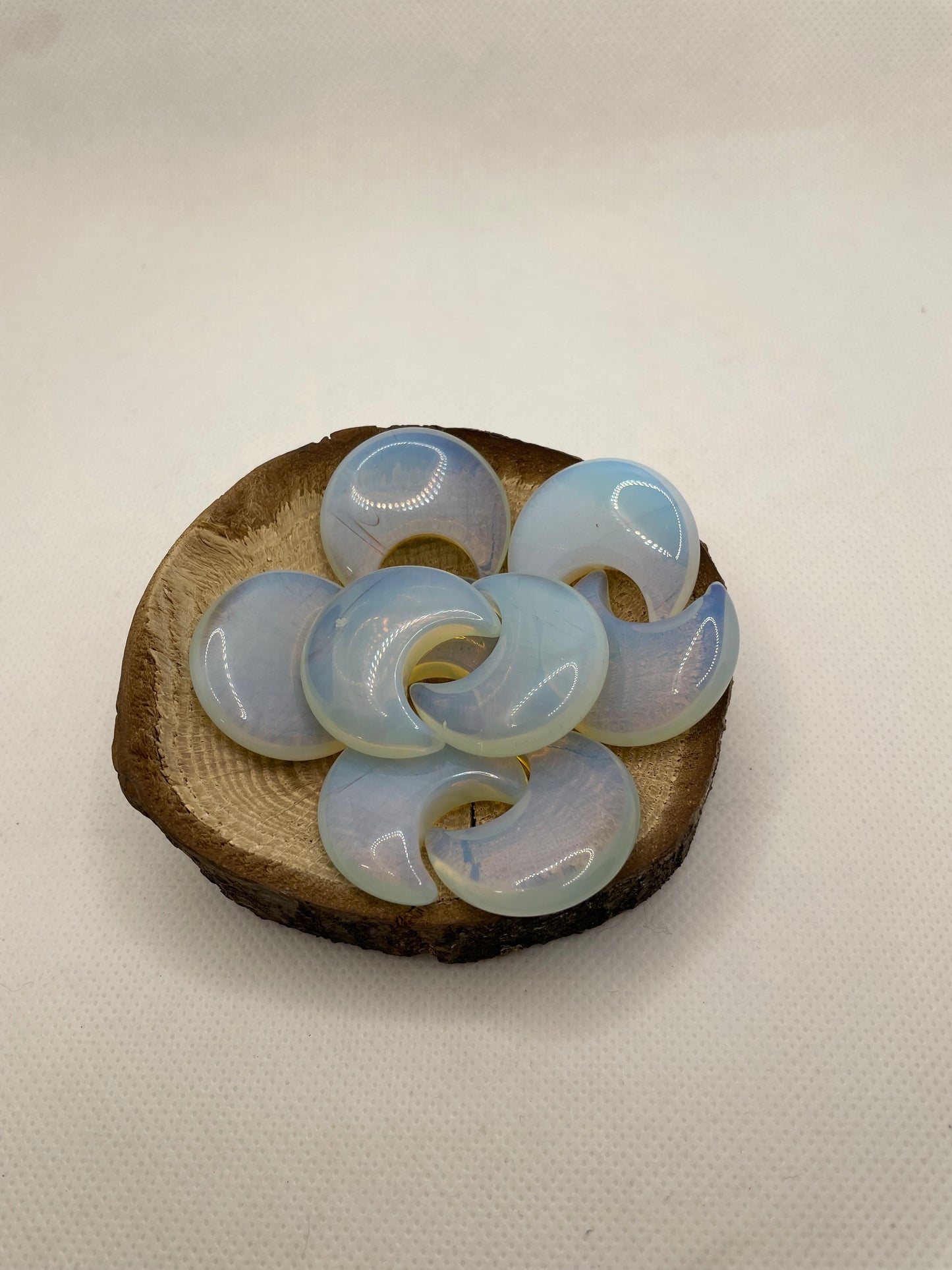 Opalite Moon Crarving