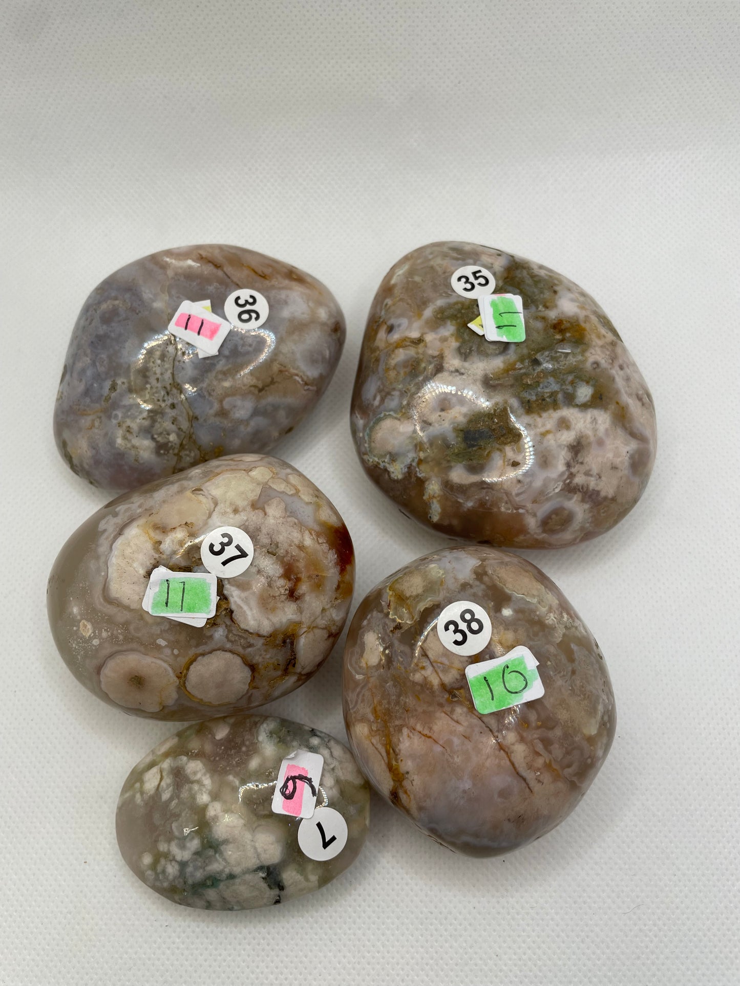 Flower Agate Free Form