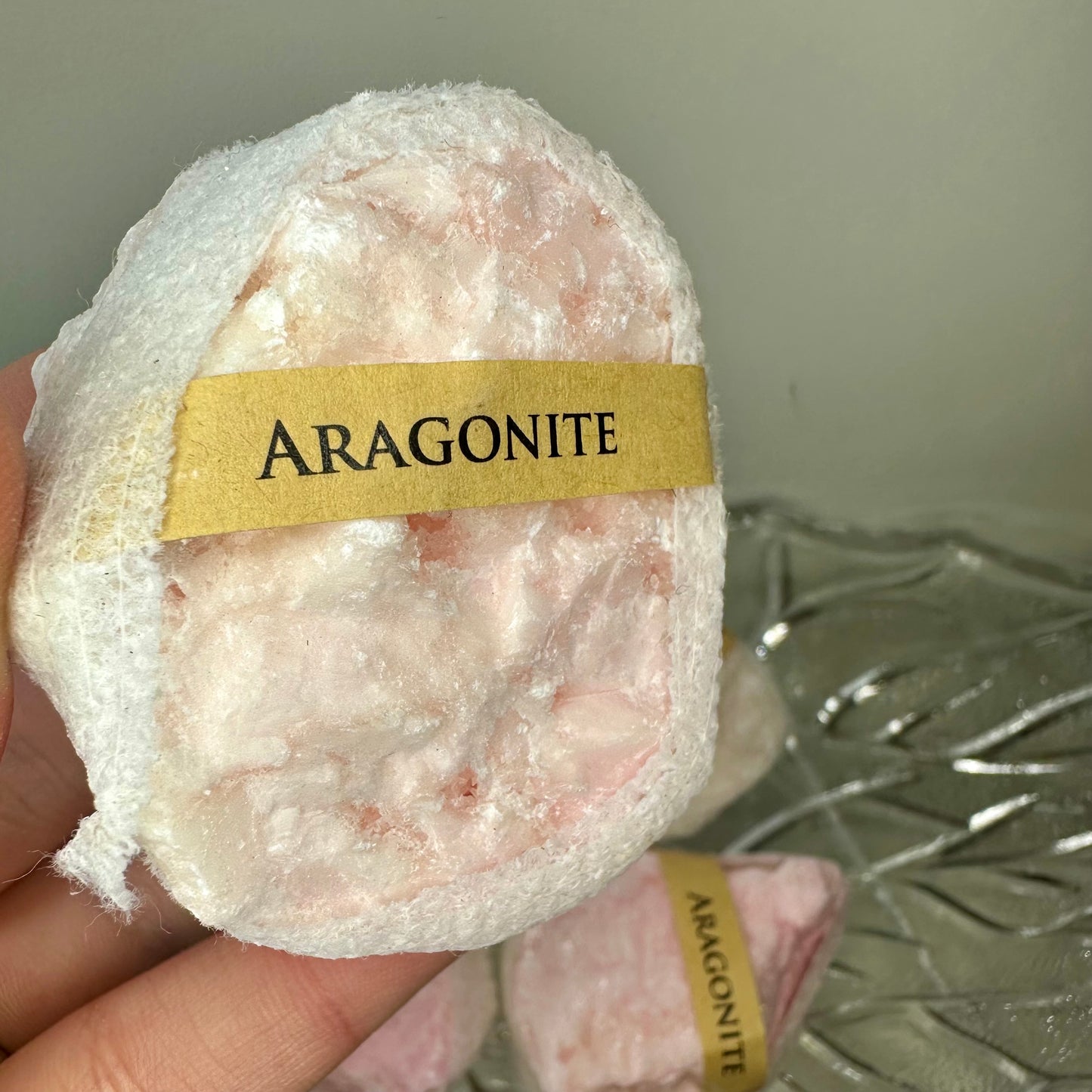 Pink Aragonite Raws