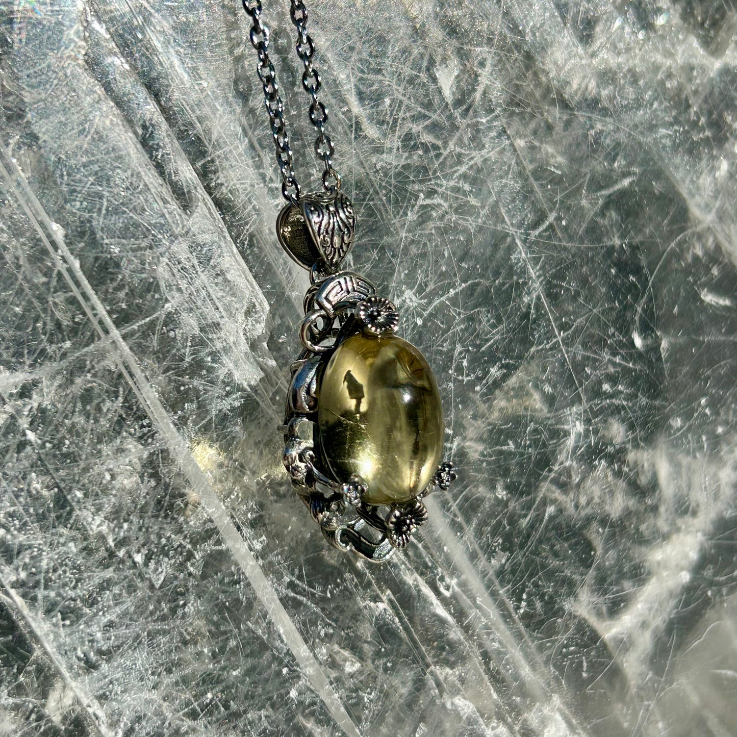 Citrine 925 Pendant