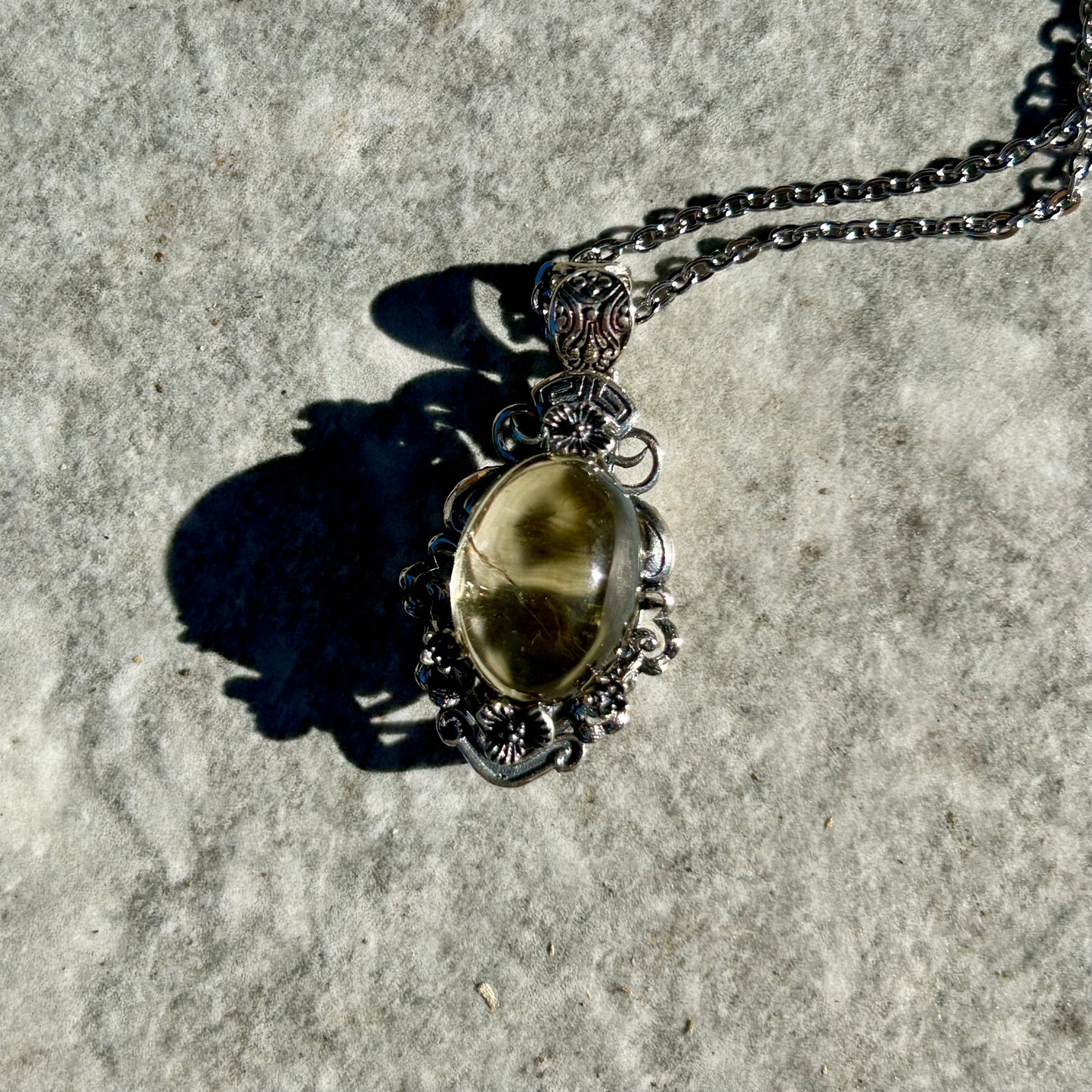 Citrine 925 Pendant