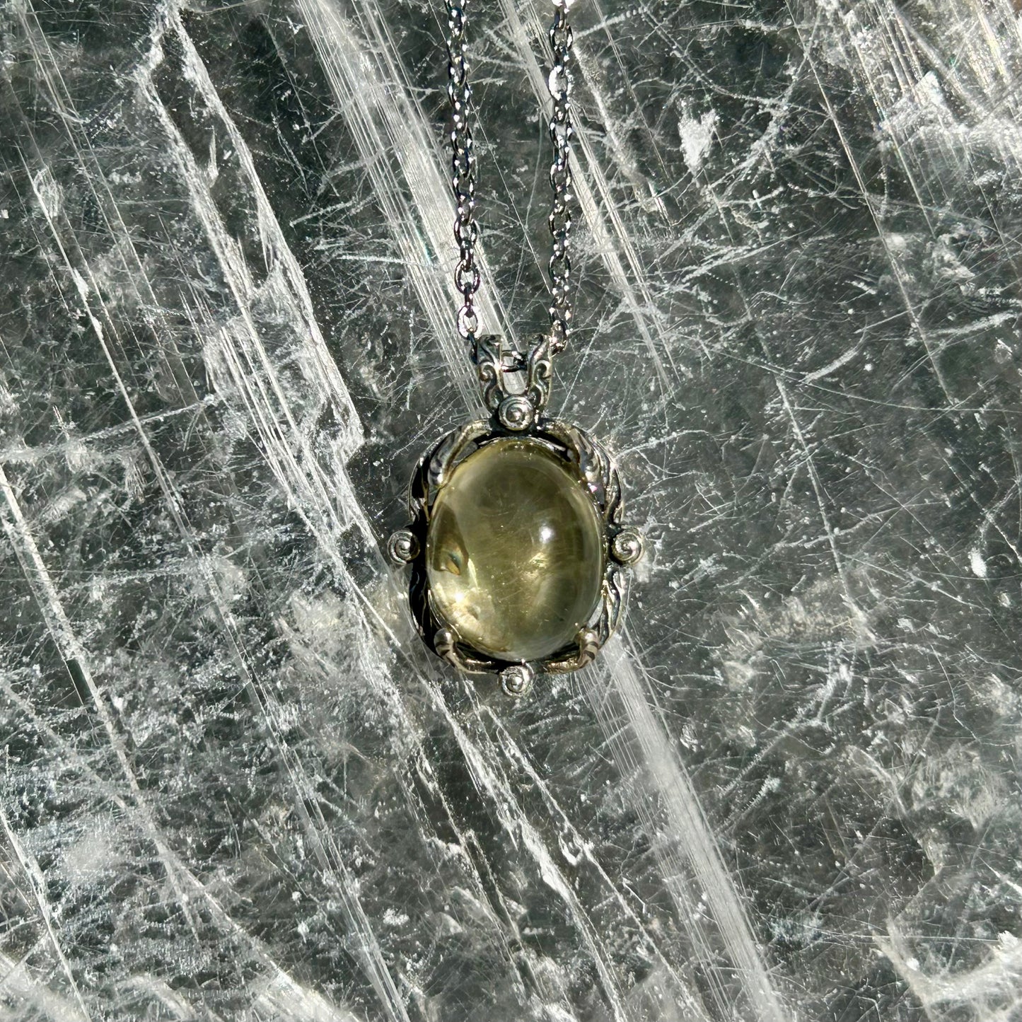 Citrine 925 Pendant