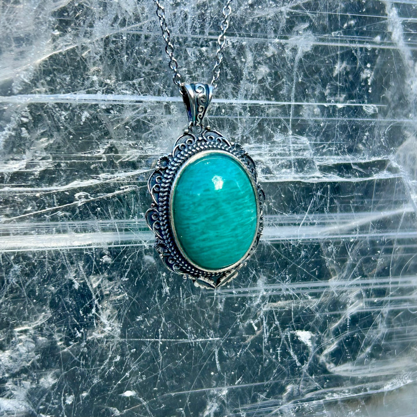 Amazonite 925 Pendant