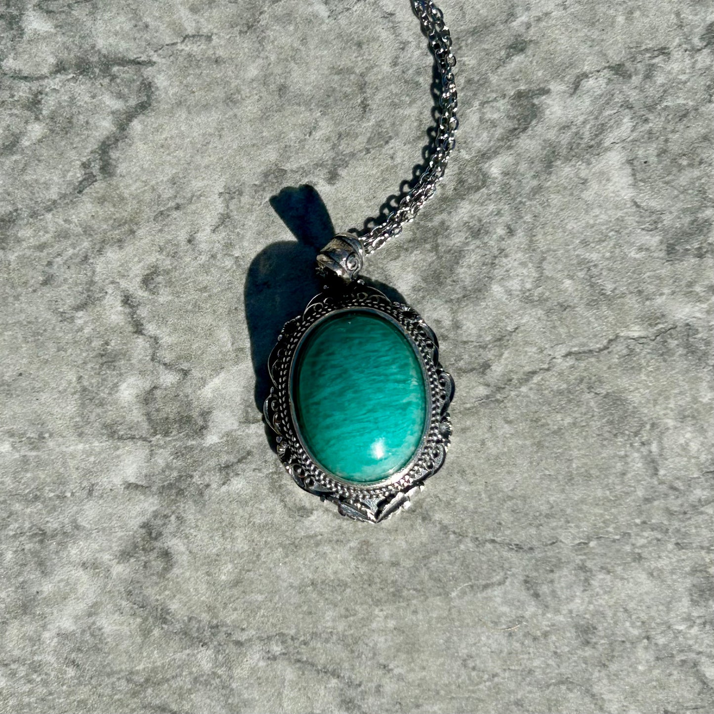 Amazonite 925 Pendant