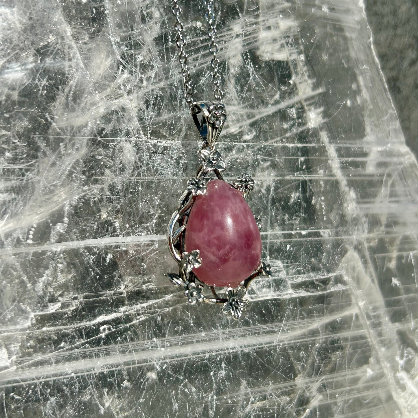 Lavender Rose 925 Pendant
