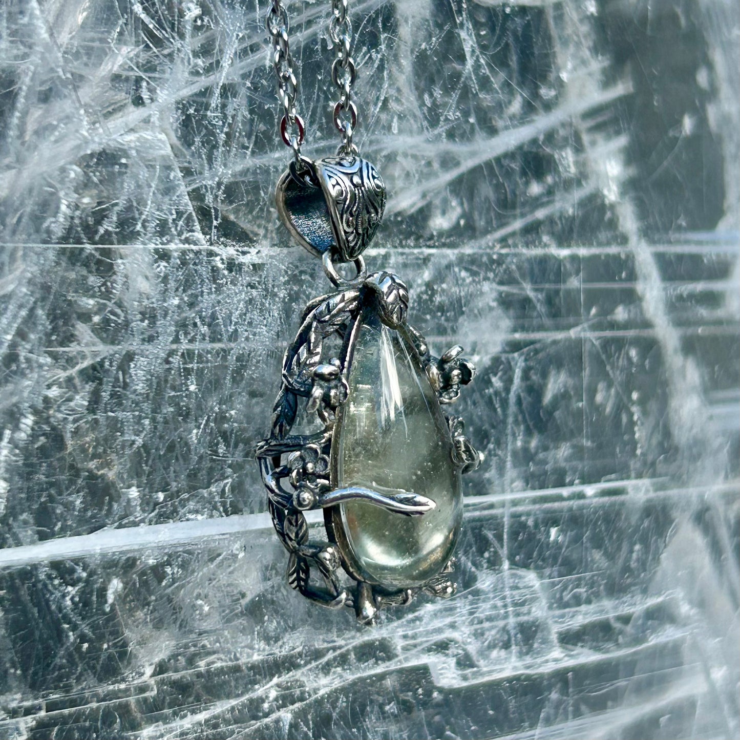 Libyan Dessert Glass 925 Pendant
