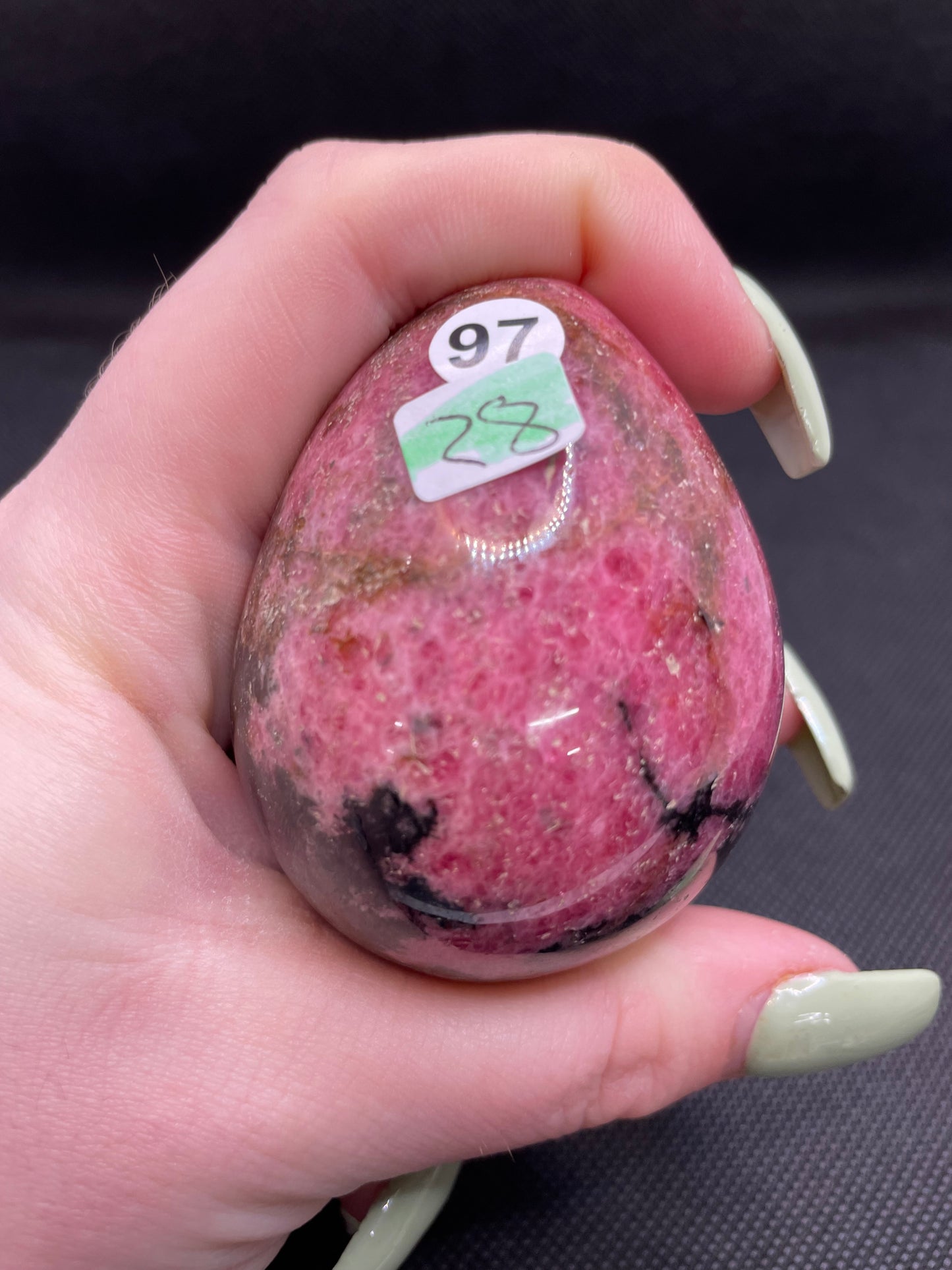 Rhodonite Egg