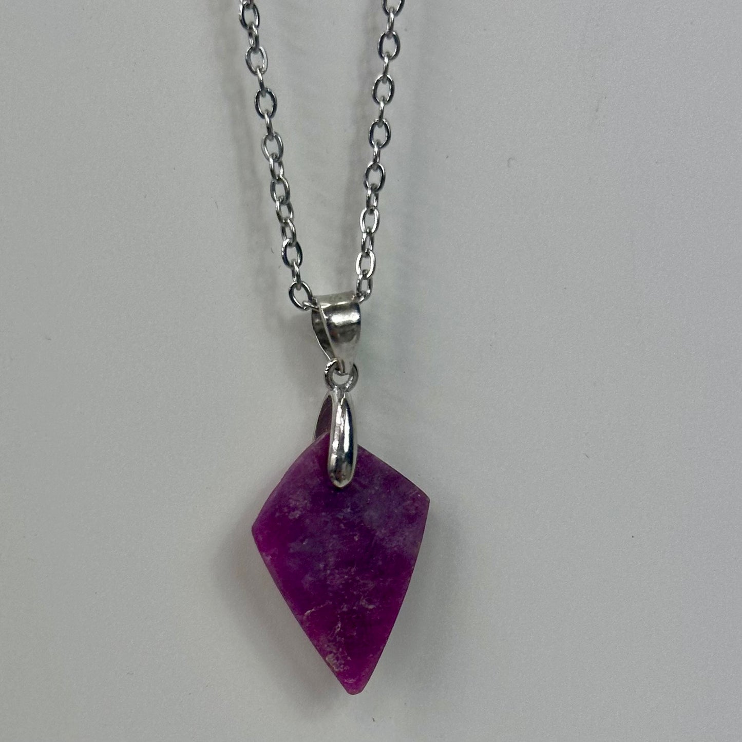 Ruby Zoisite Pendant