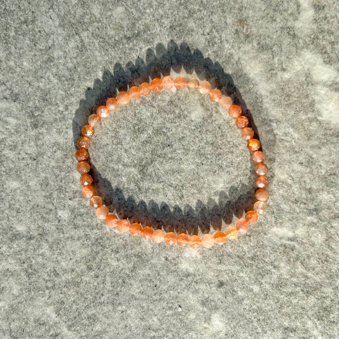 Sunstone Bracelet 4mm