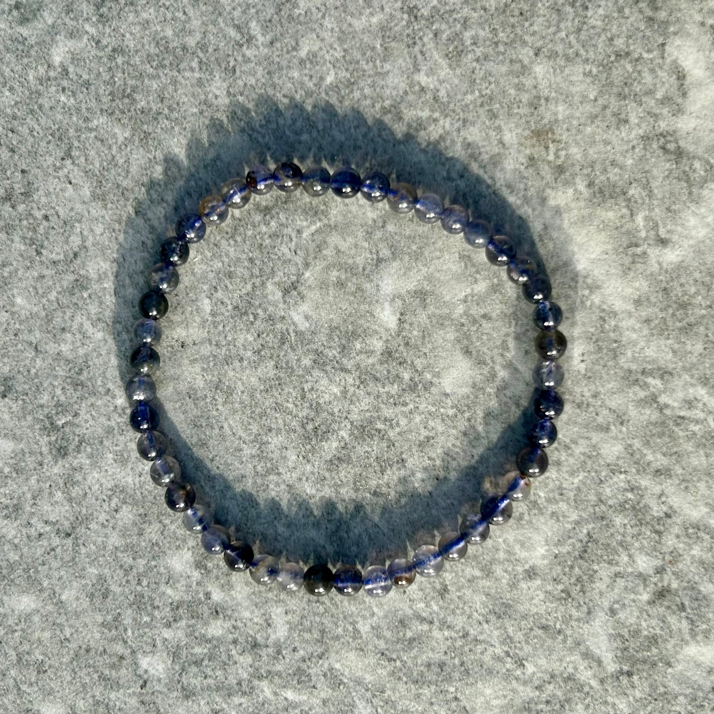 Iolite Bracelet 4mm