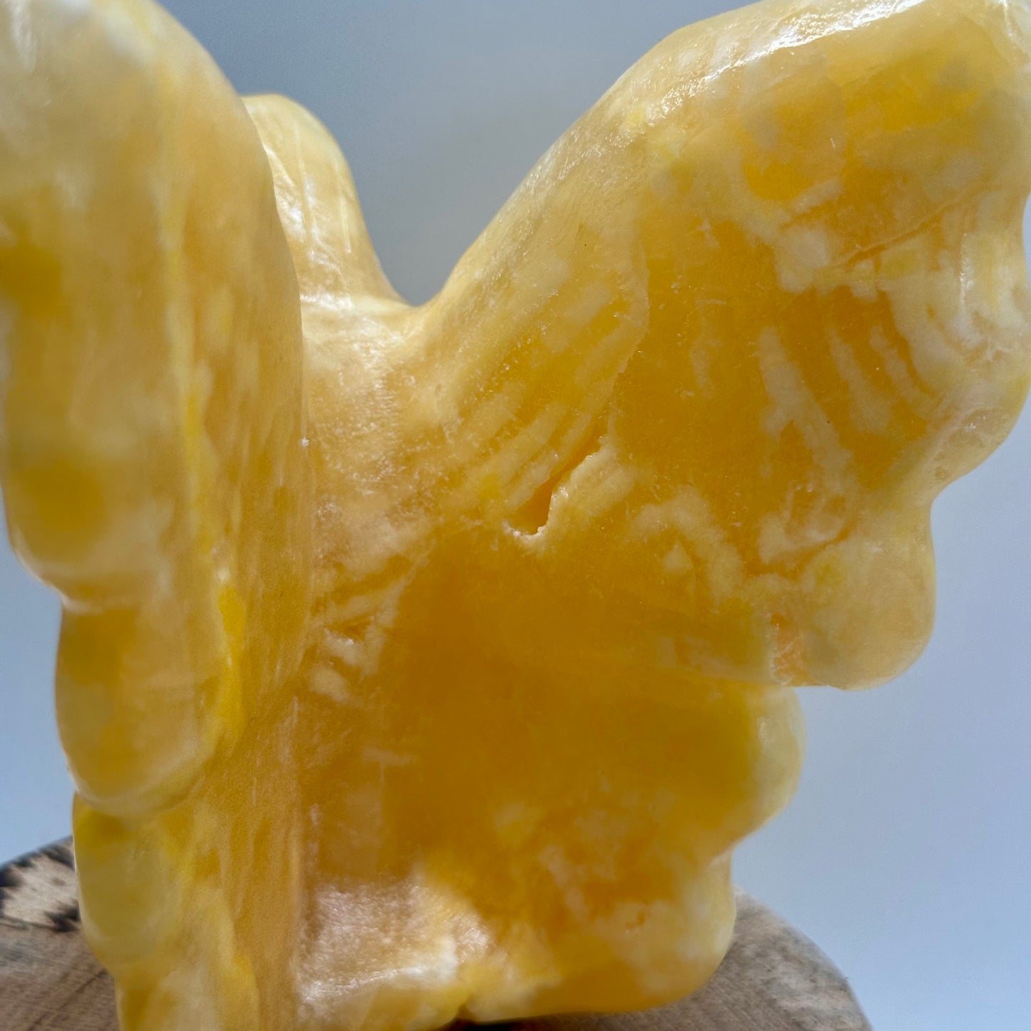 Orange Calcite Large Fairy