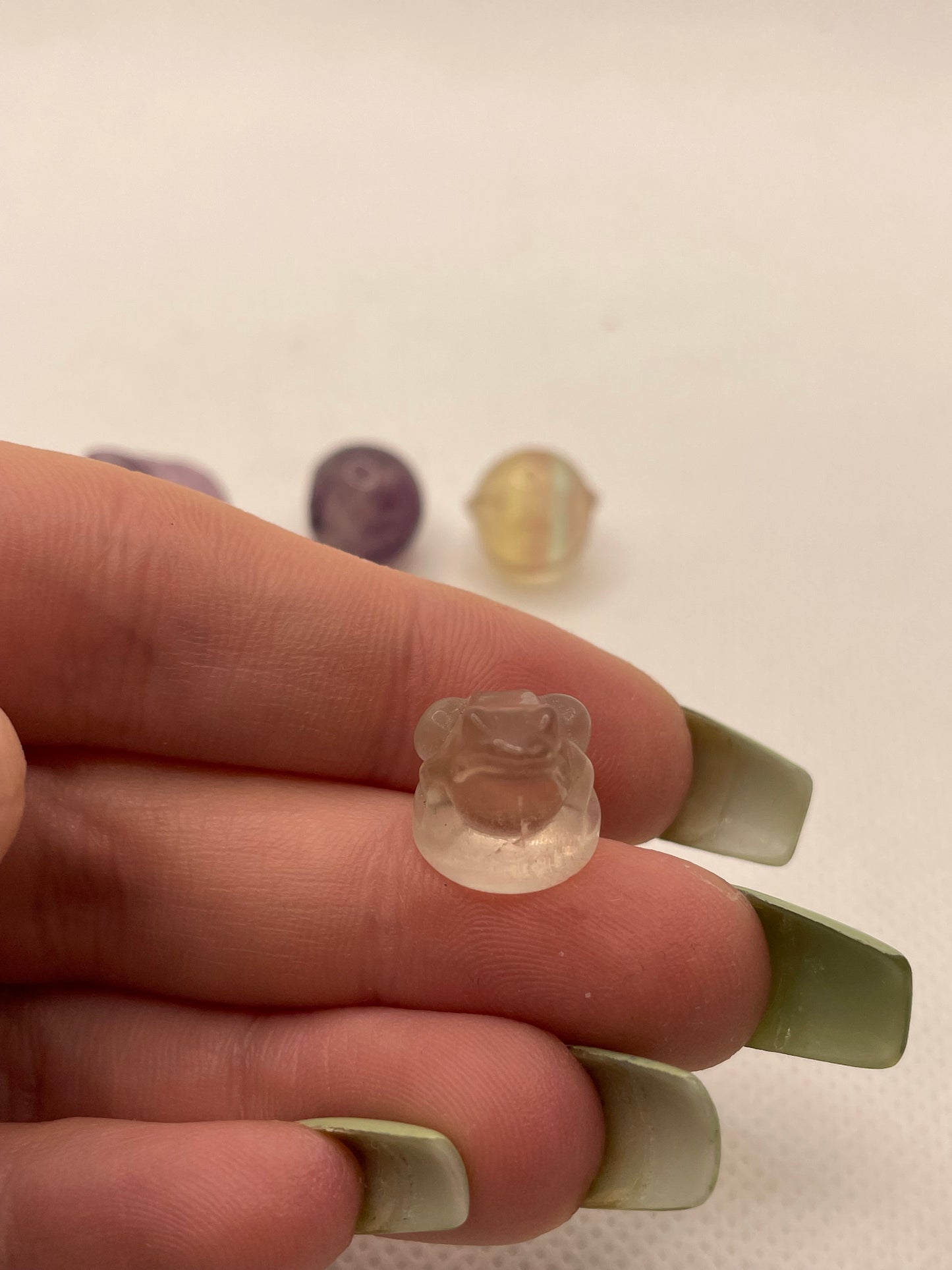Mini Fluorite Carvings