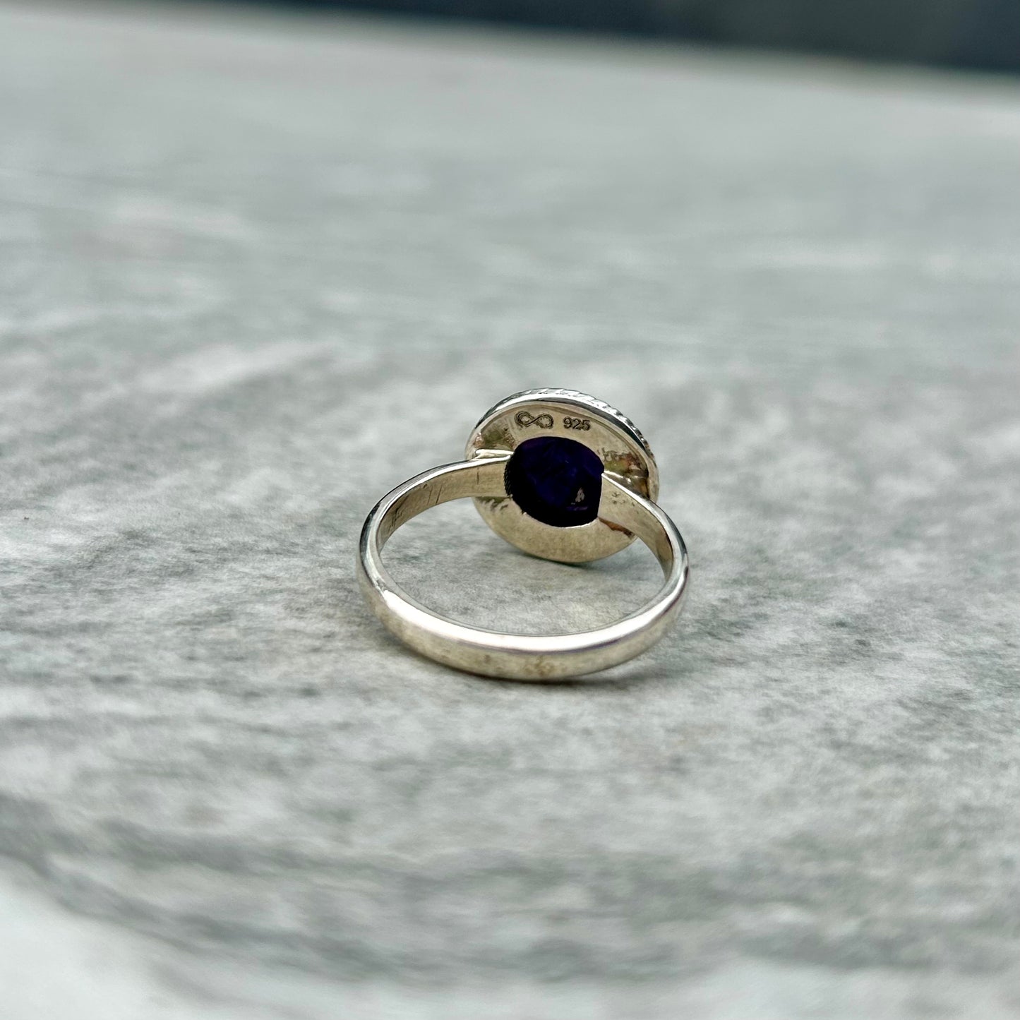 Charolite 925 Ring Size P