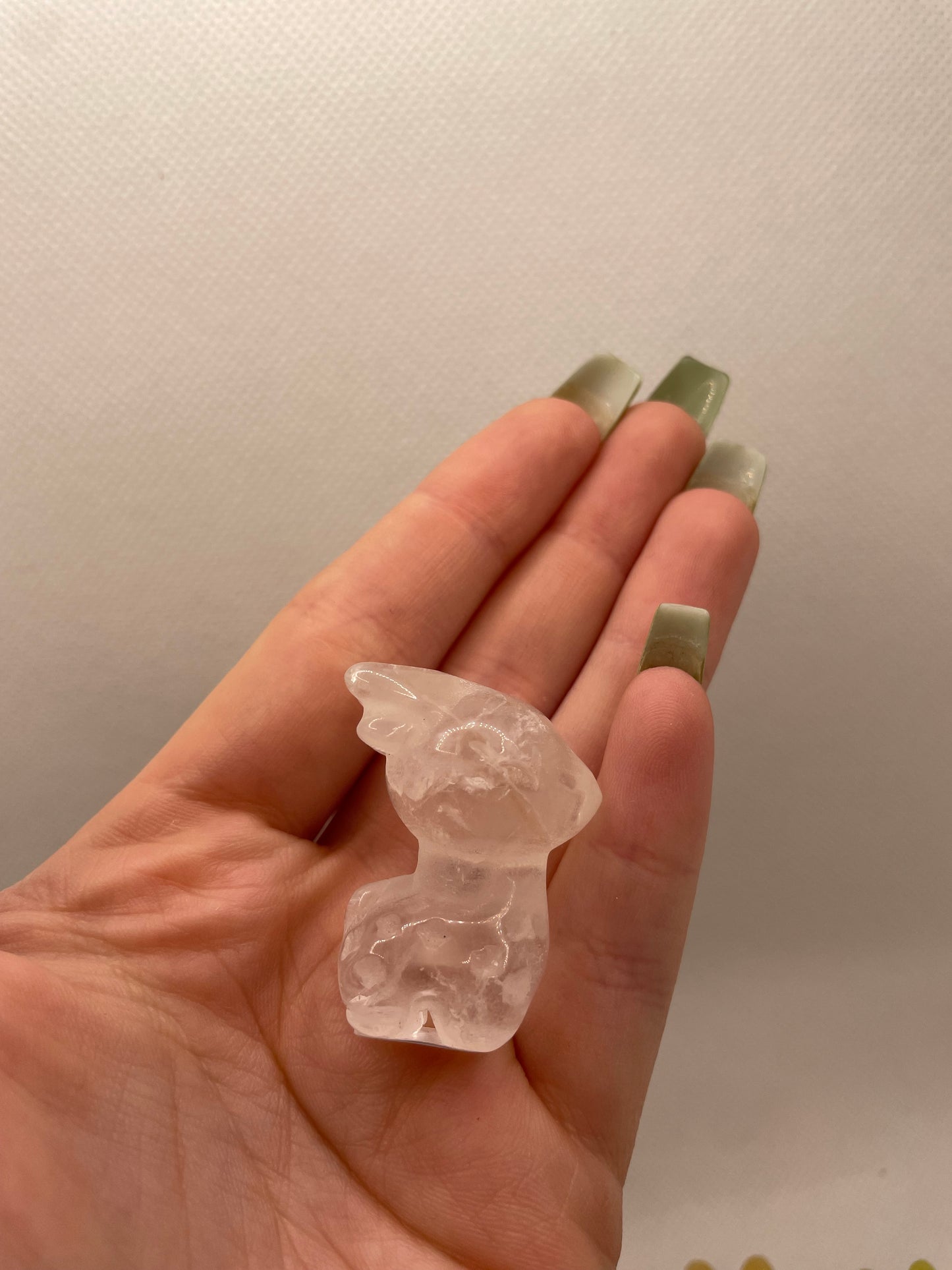 Reindeer Crystal Carvings