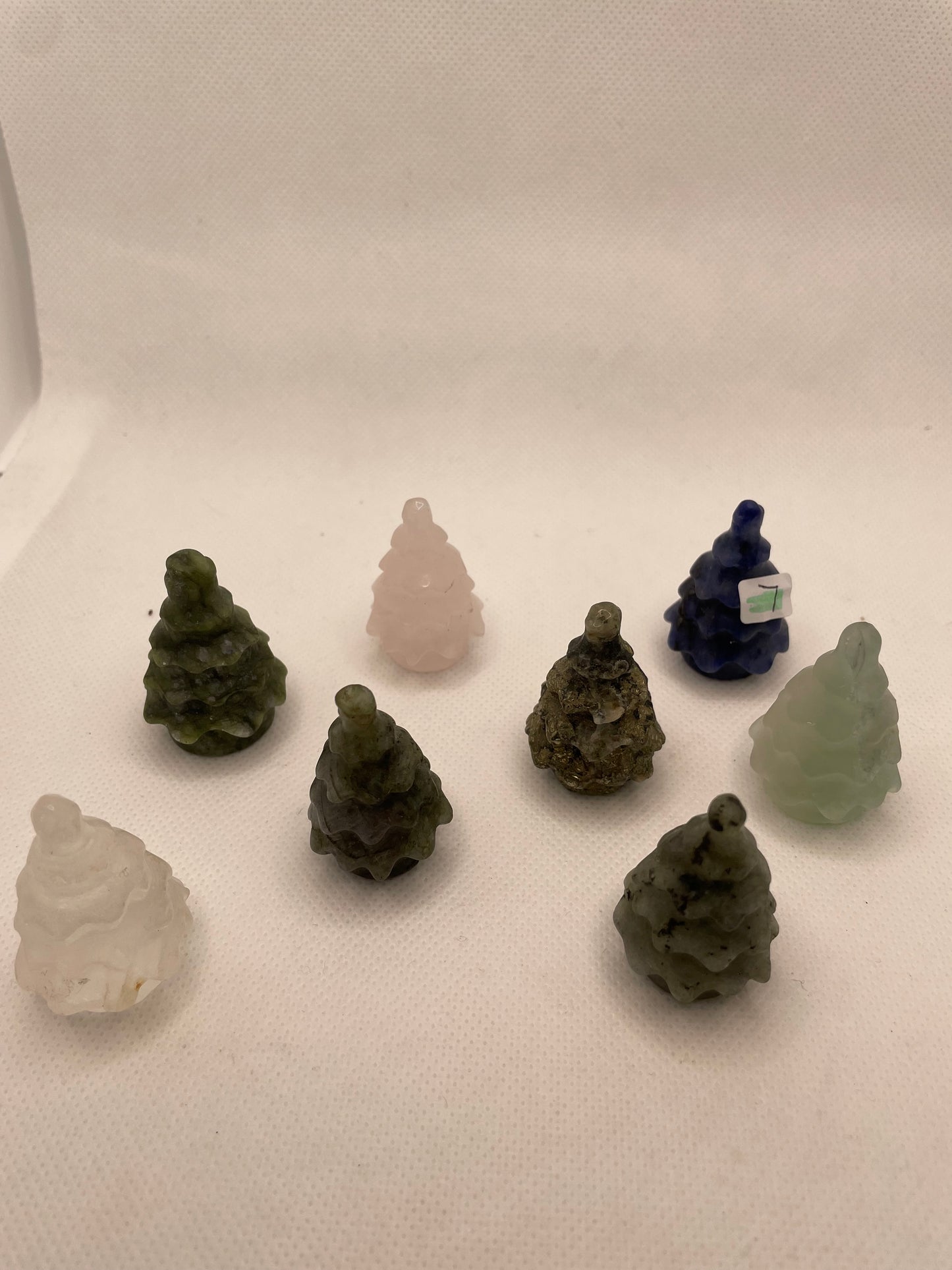 Christmas Tree Crystal Carvings
