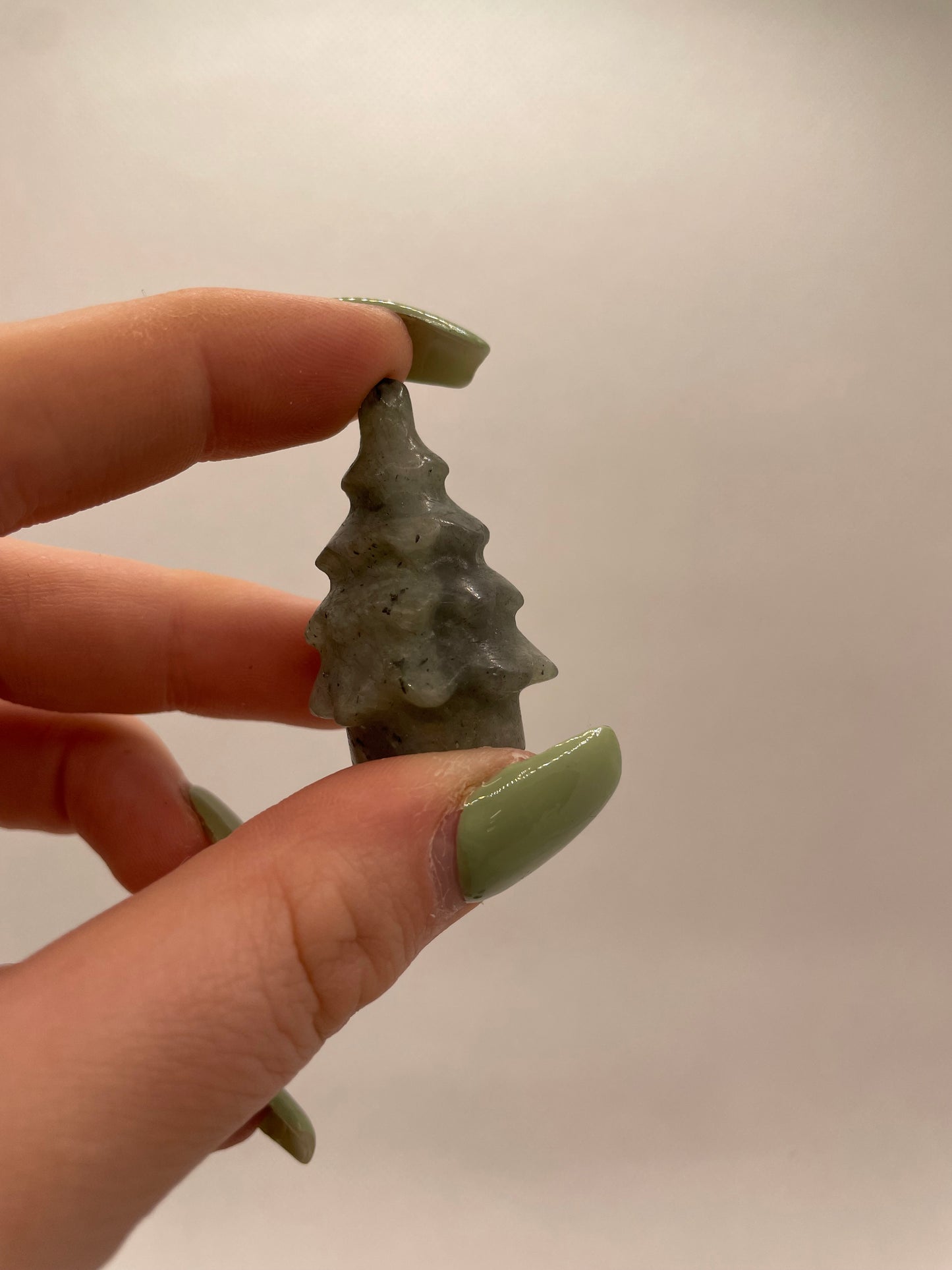 Christmas Tree Crystal Carvings