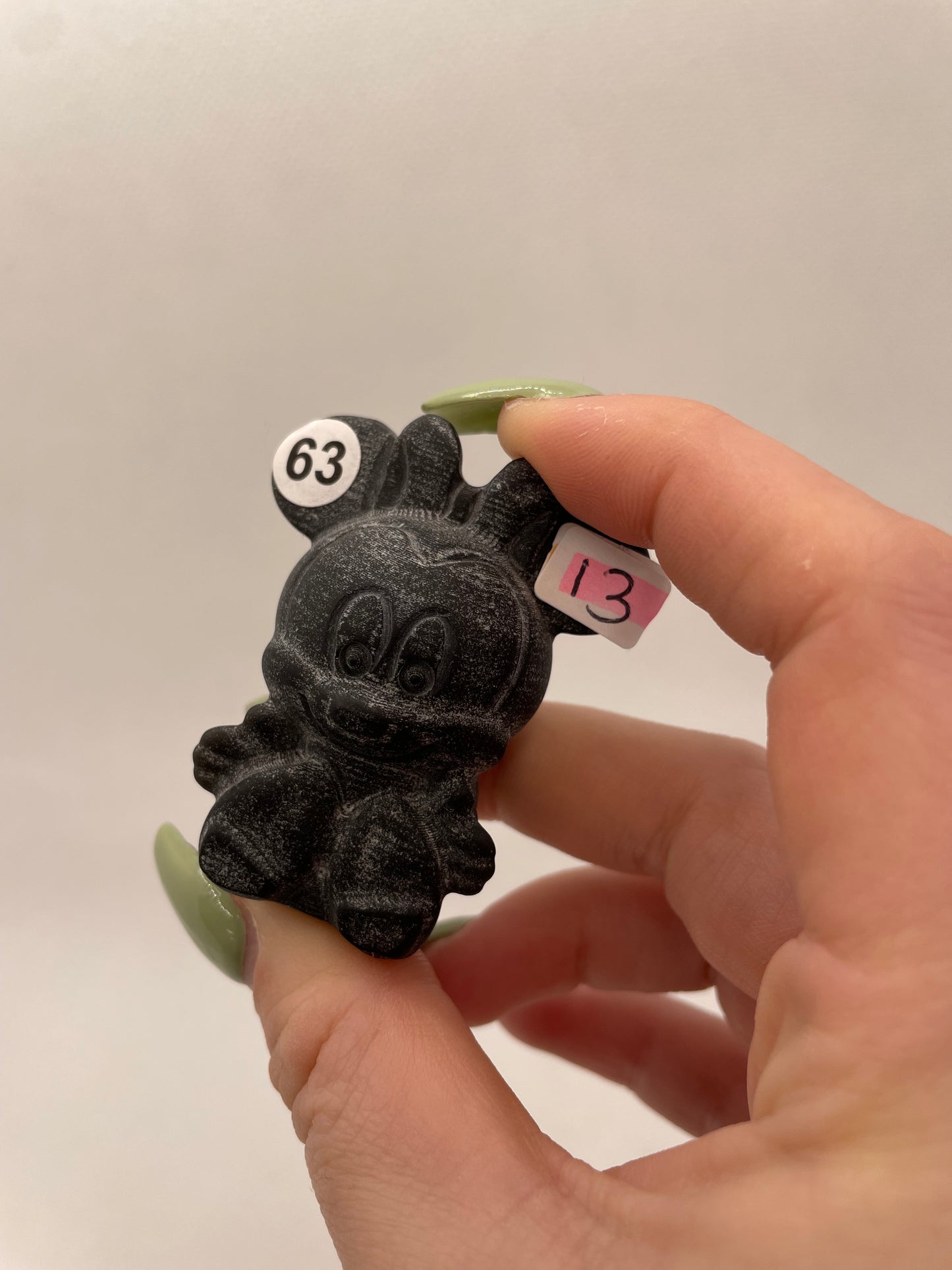 Mini Mouse - Disney - Carving - Obsidian