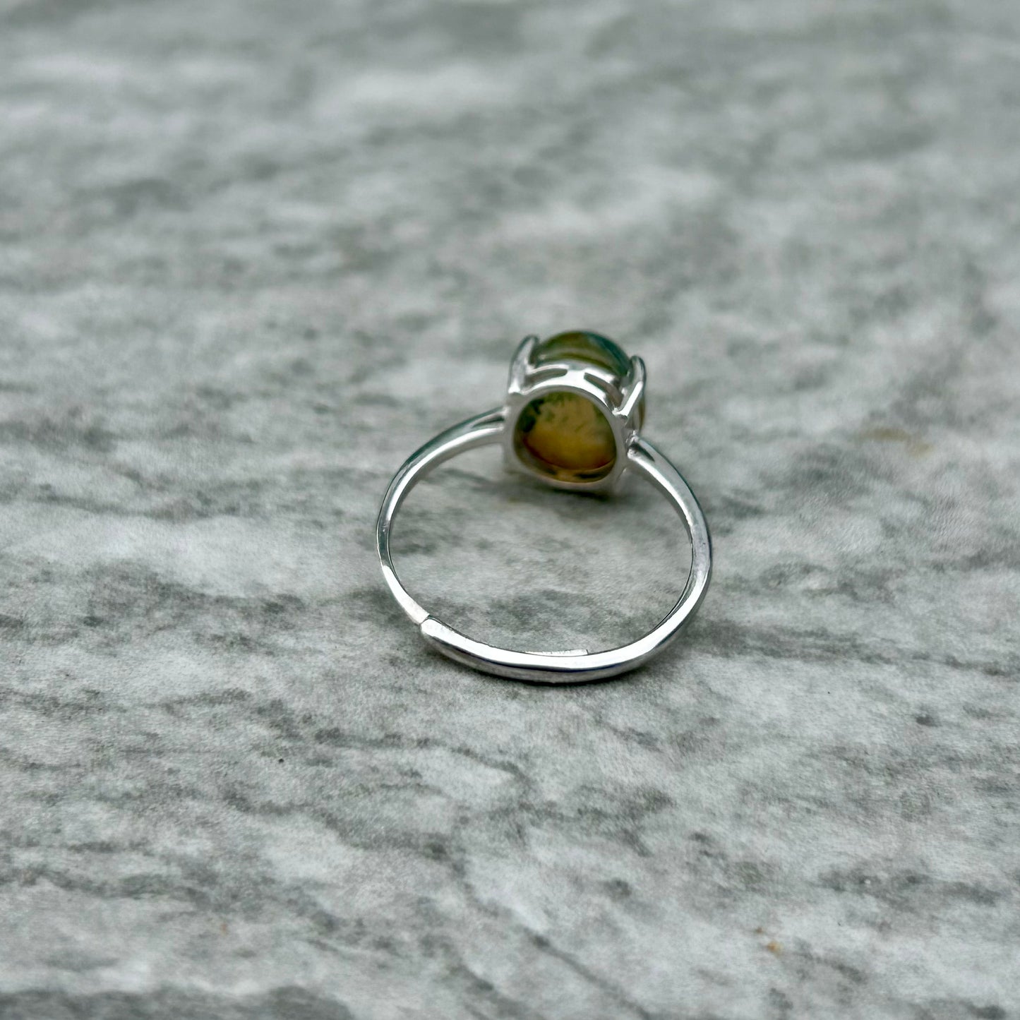 Red Moss Agate & Carnelian Rings