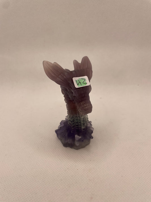Fluorite Dragons Head
