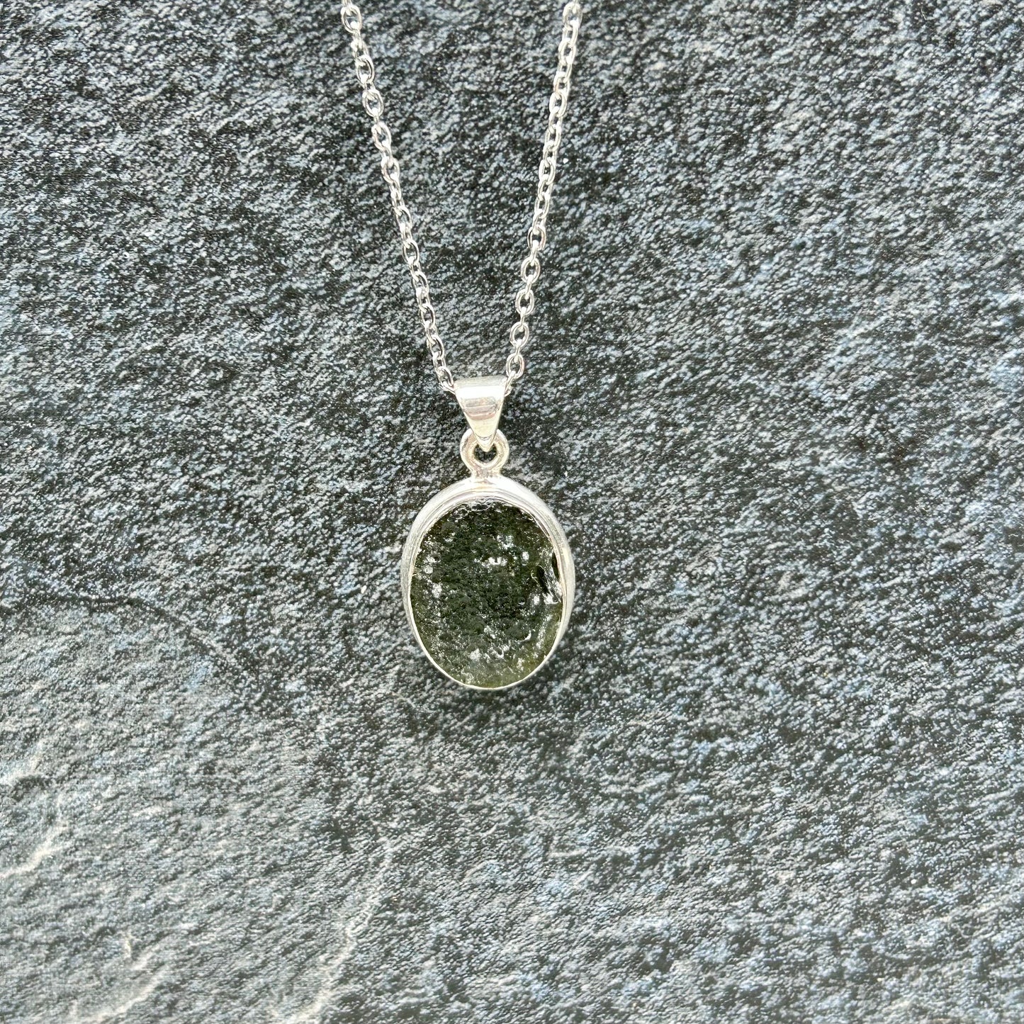 Moldavite 925 Pendant