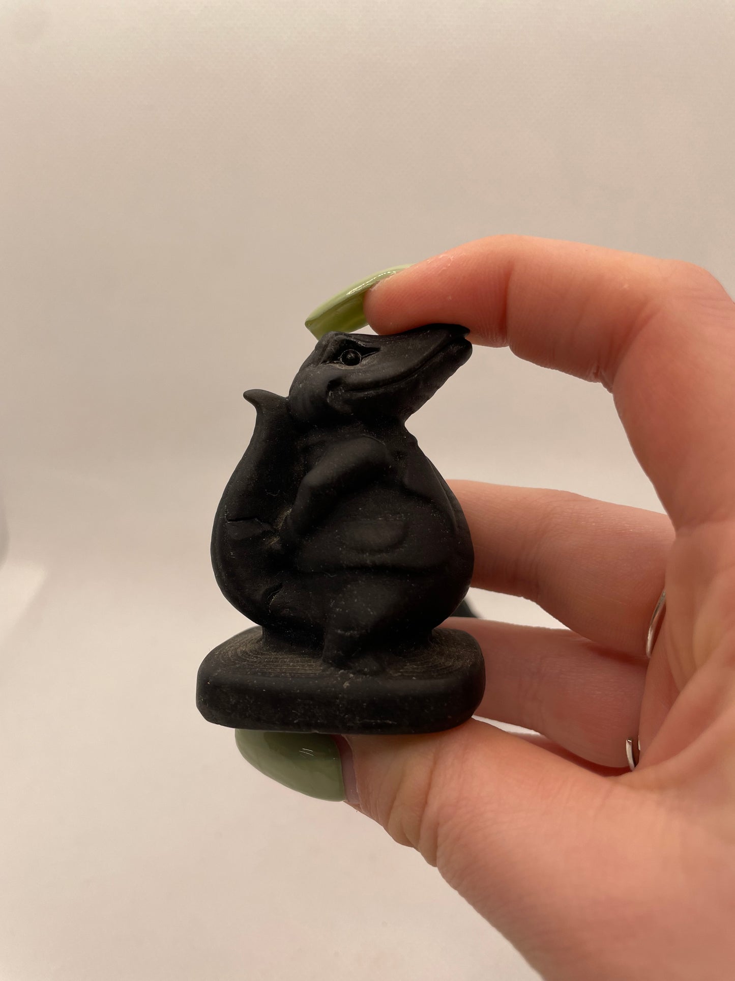 Black Obsidian Crocodiles