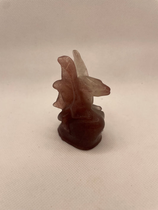 Strawberry Quartz Large Dagon