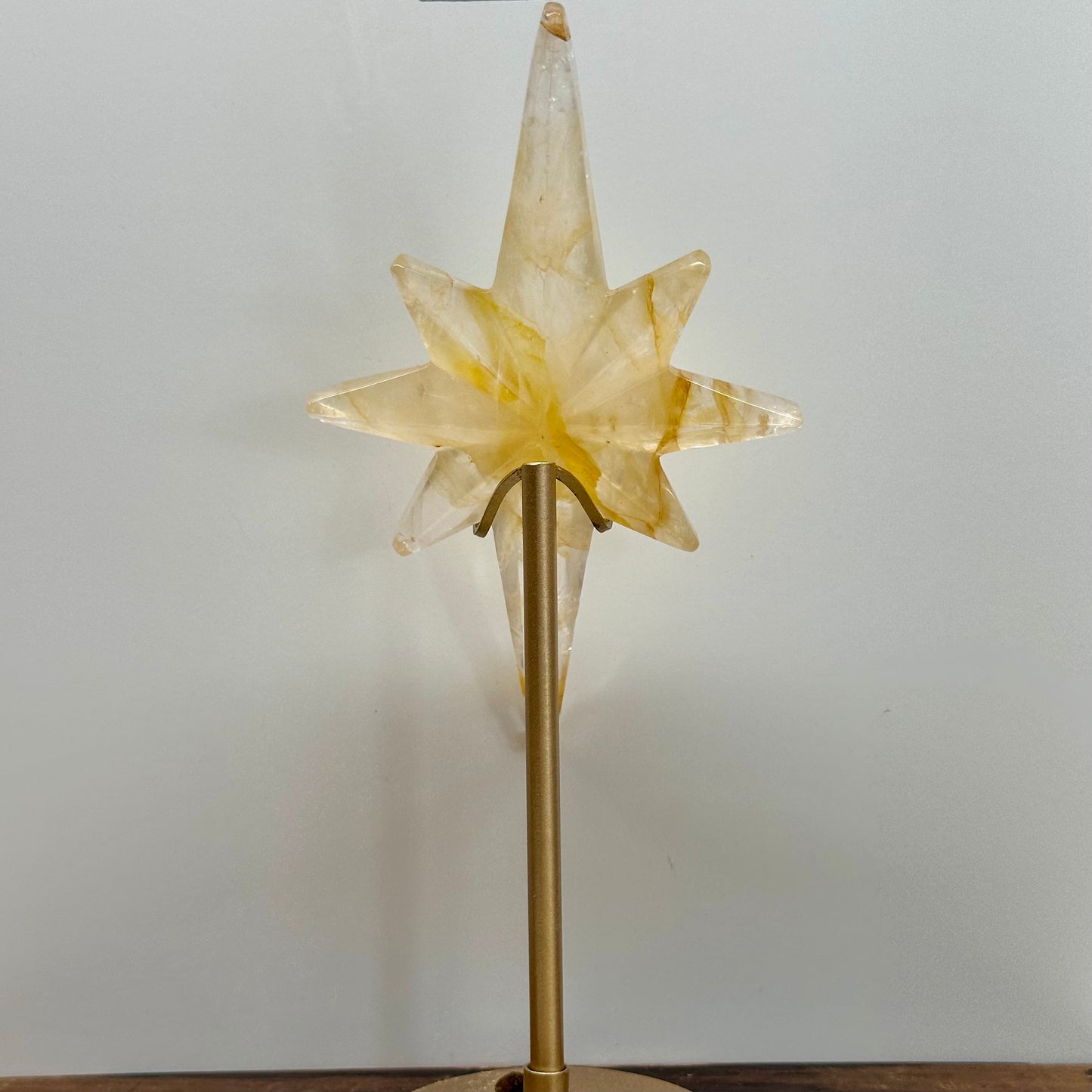 Golden Healer Star On Stand