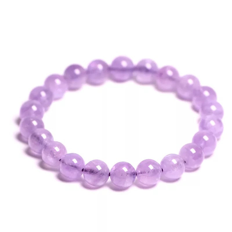 Lavender Amethyst 6mm Bracelet