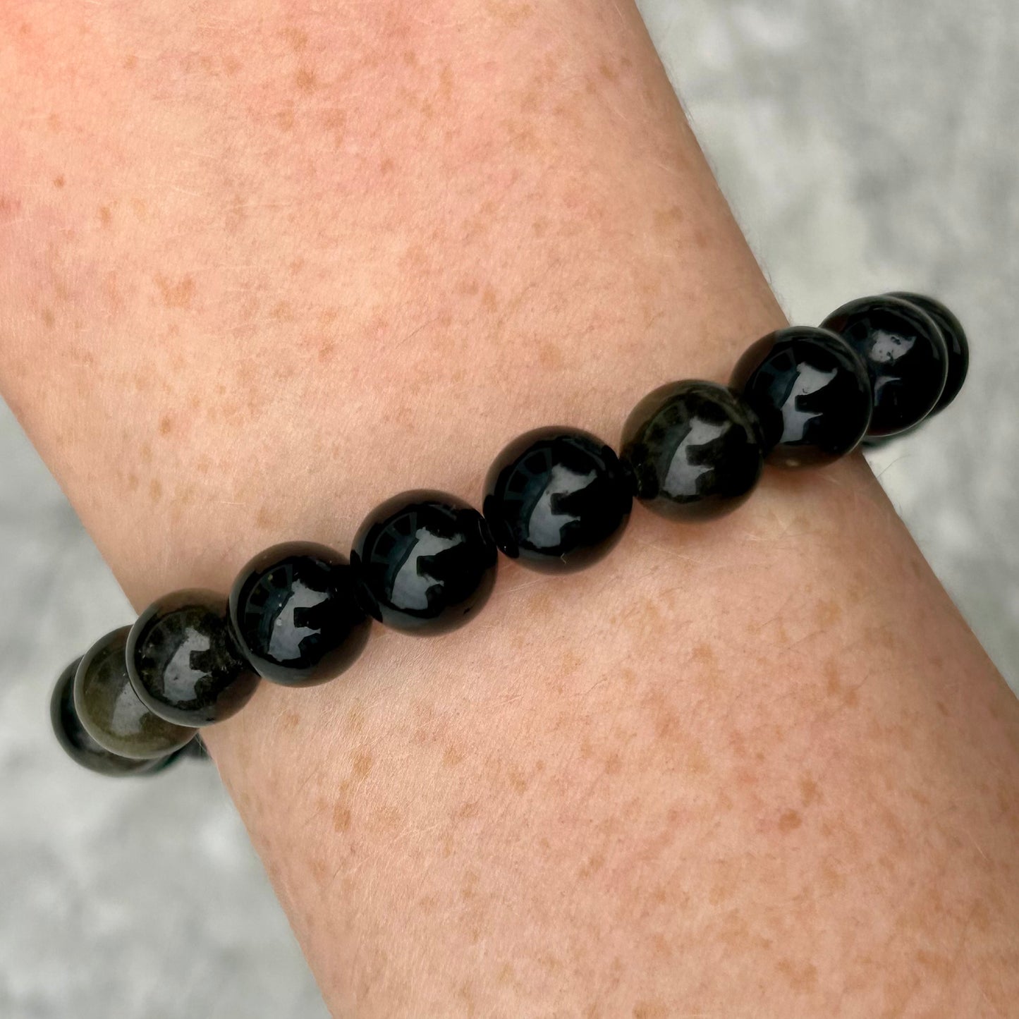 Rainbow Obsidian 10mm Bracelet