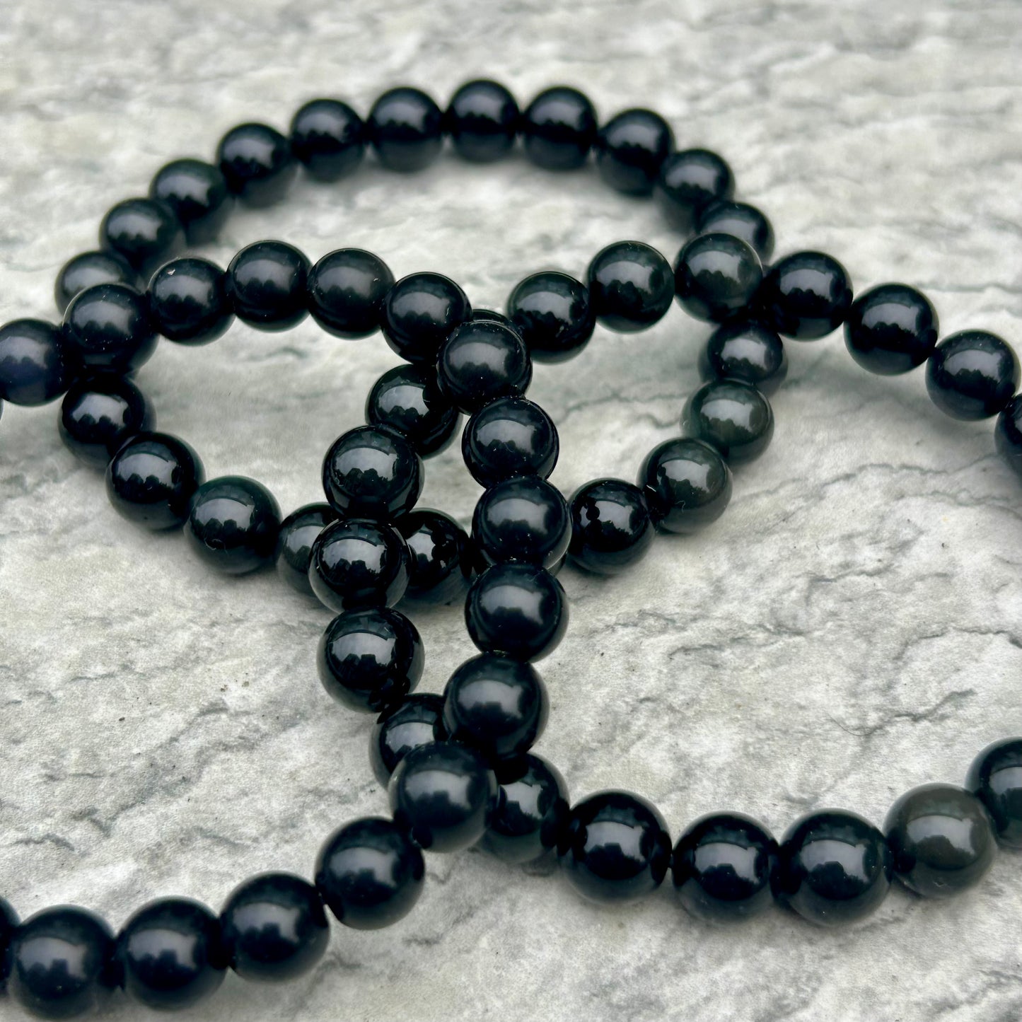 Rainbow Obsidian 10mm Bracelet