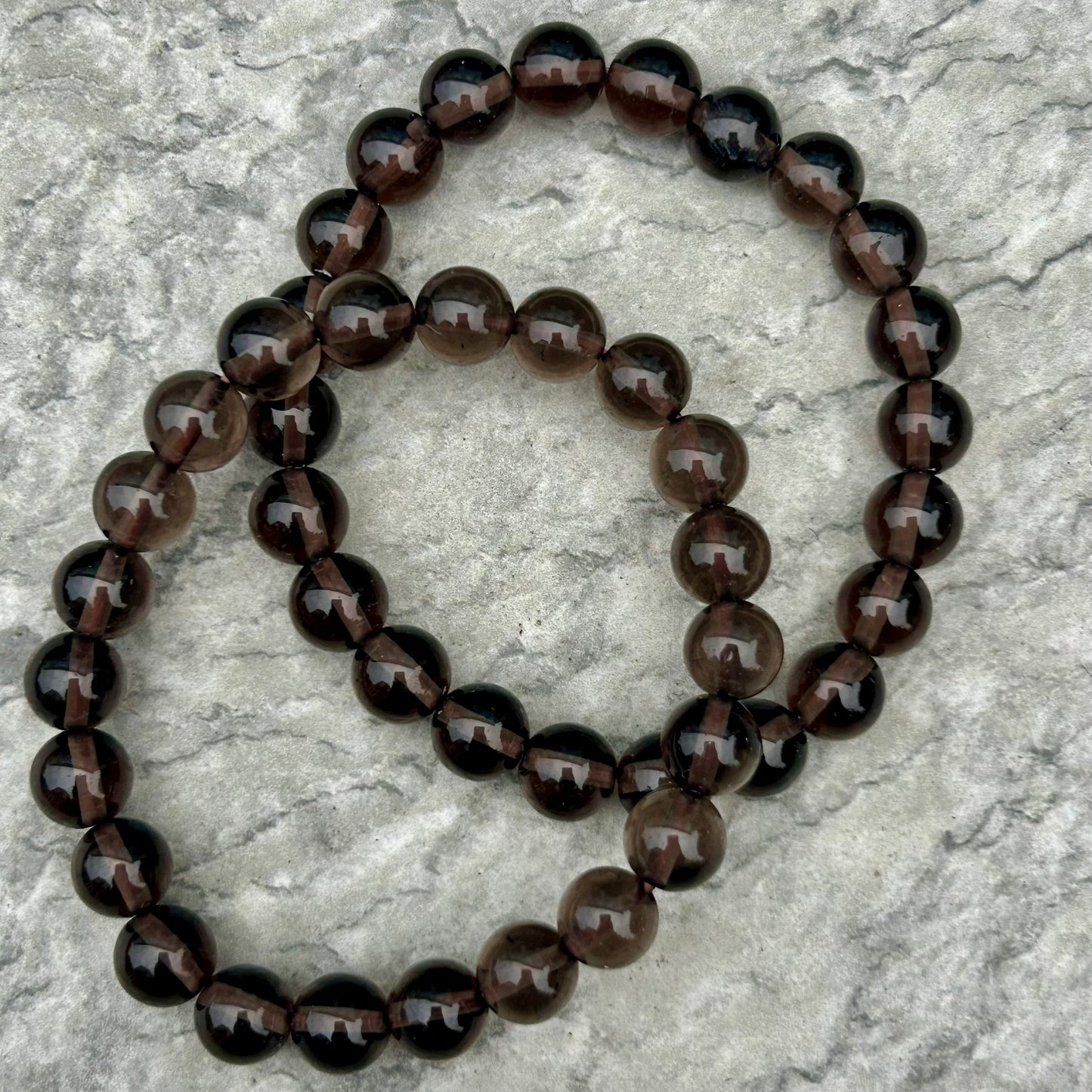 Ice Obsidian Bracelet 10mm