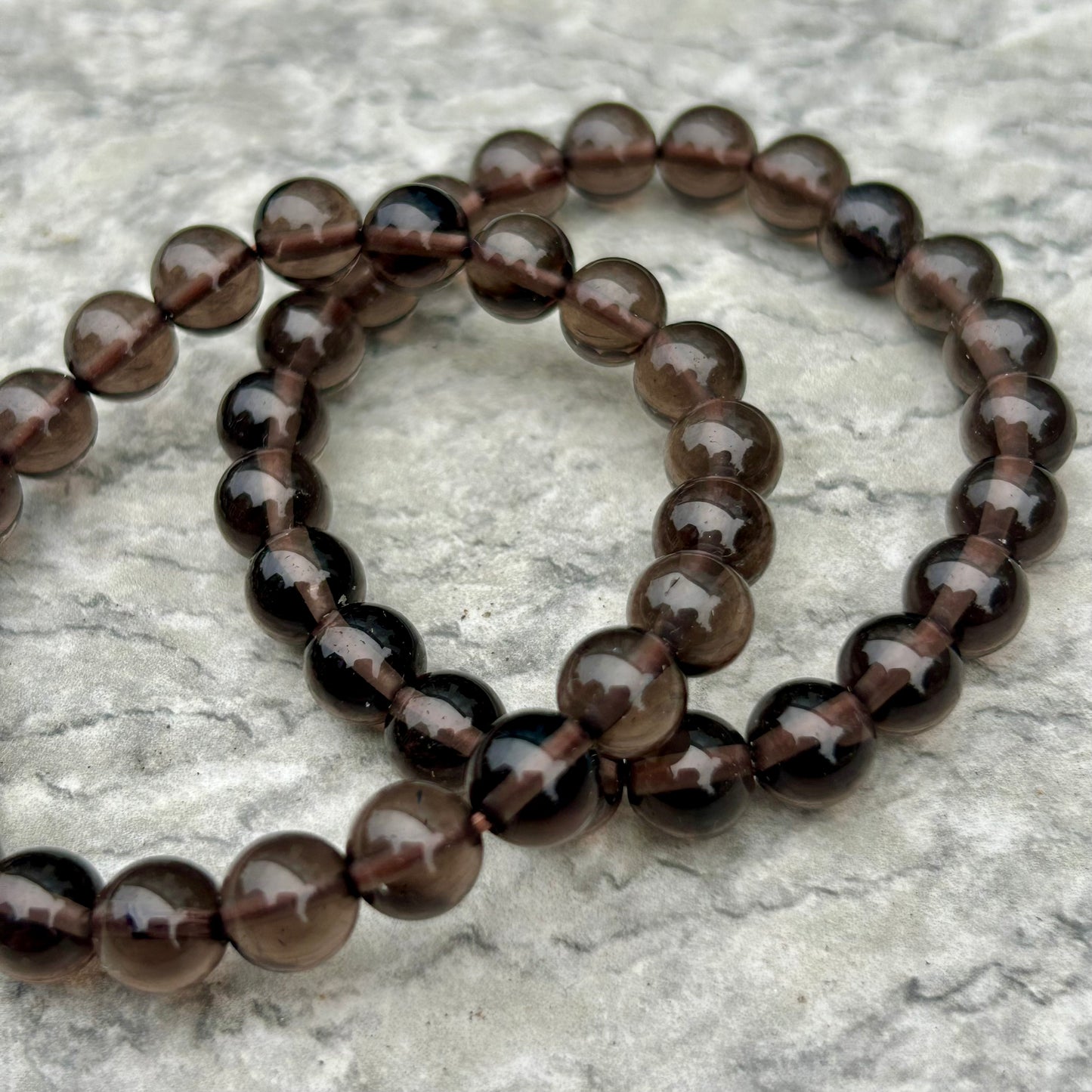 Ice Obsidian Bracelet 10mm