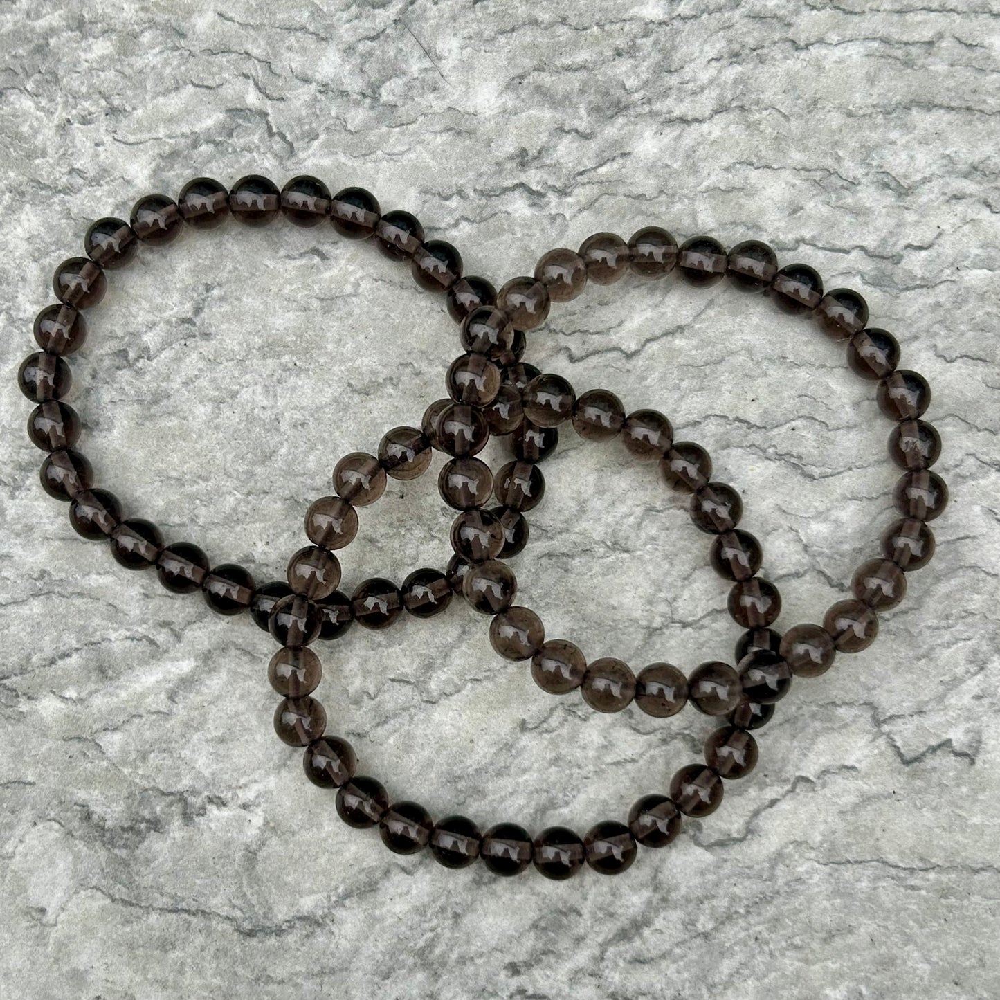 Ice Obsidian Bracelet 6mm