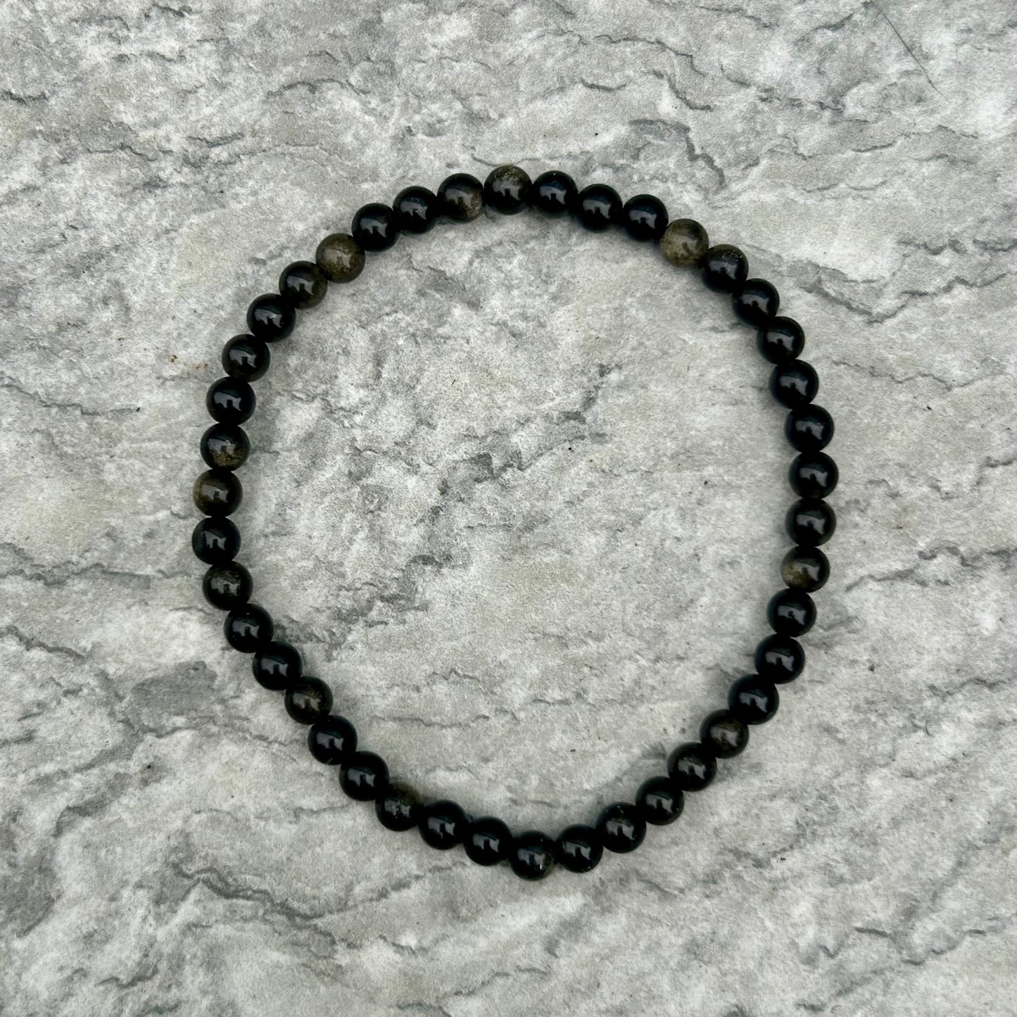Rainbow Obsidian Bracelets 4mm