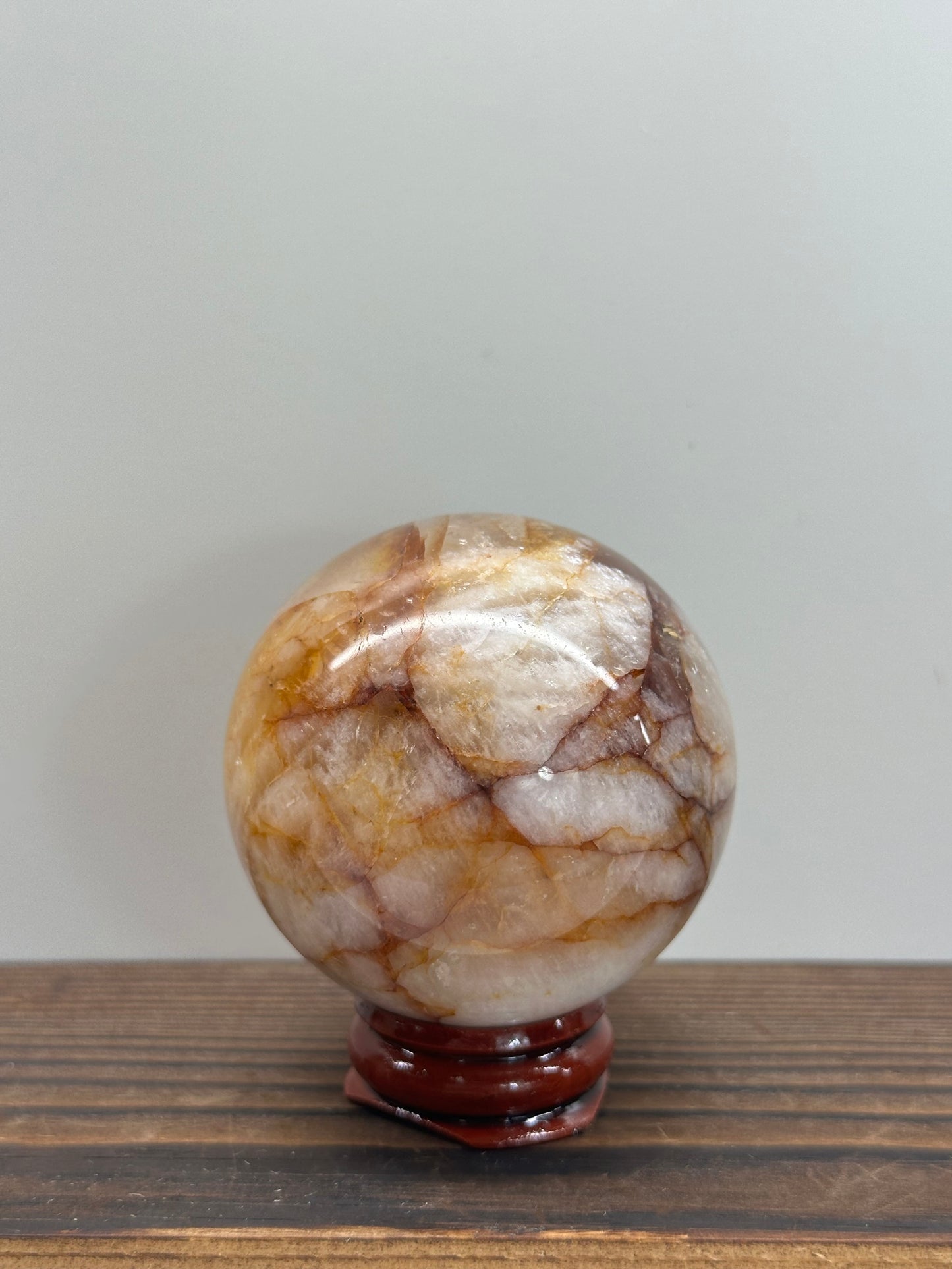 Fire Quartz & Golden Healer Spheres