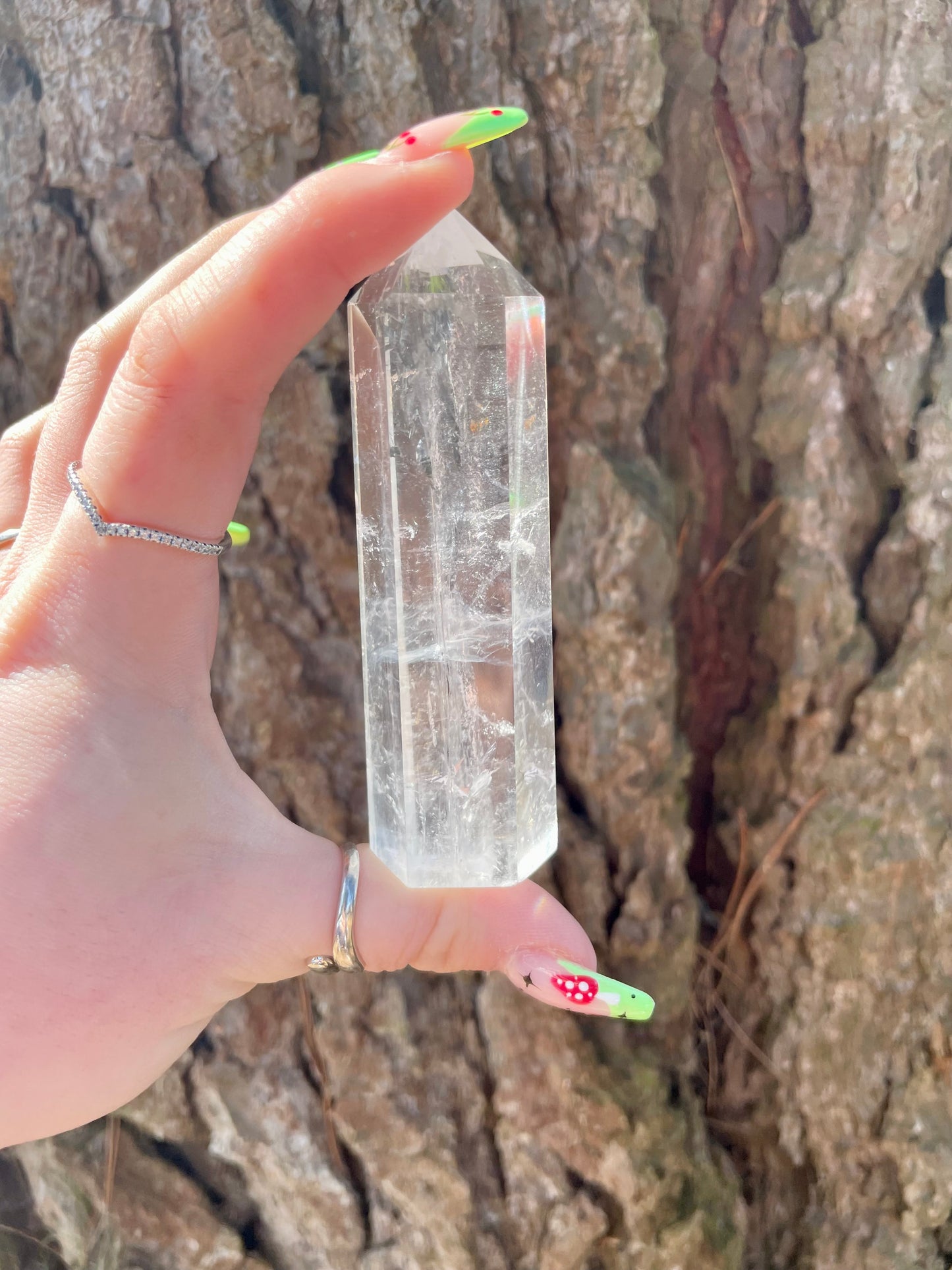 Clear Quartz Towers