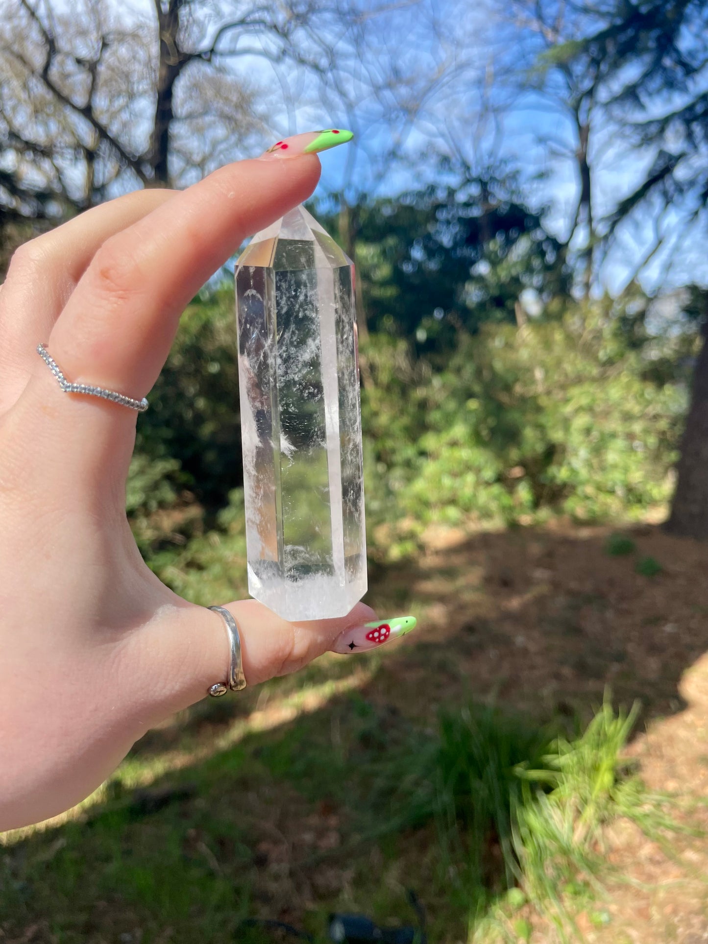 Clear Quartz Towers
