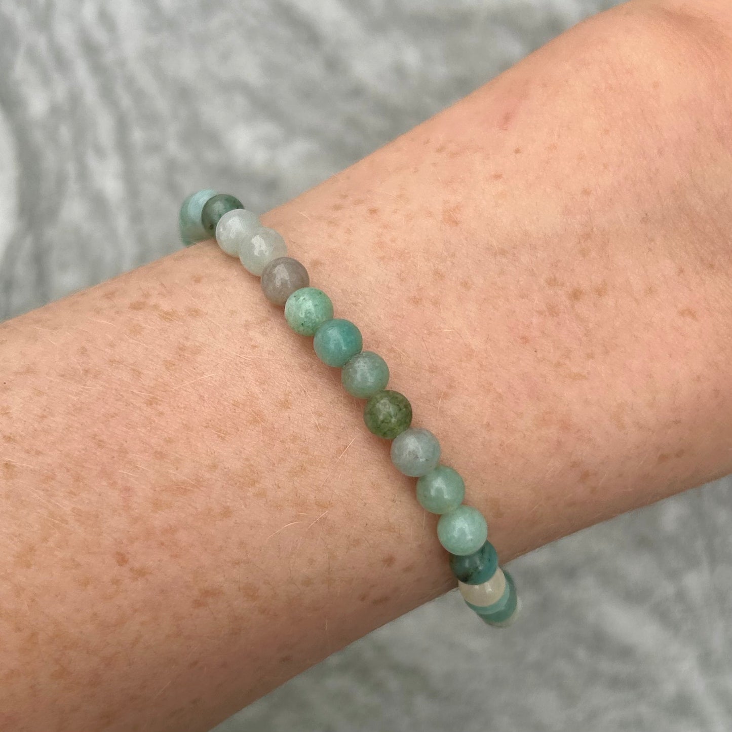 Amazonite Bracelet 4mm