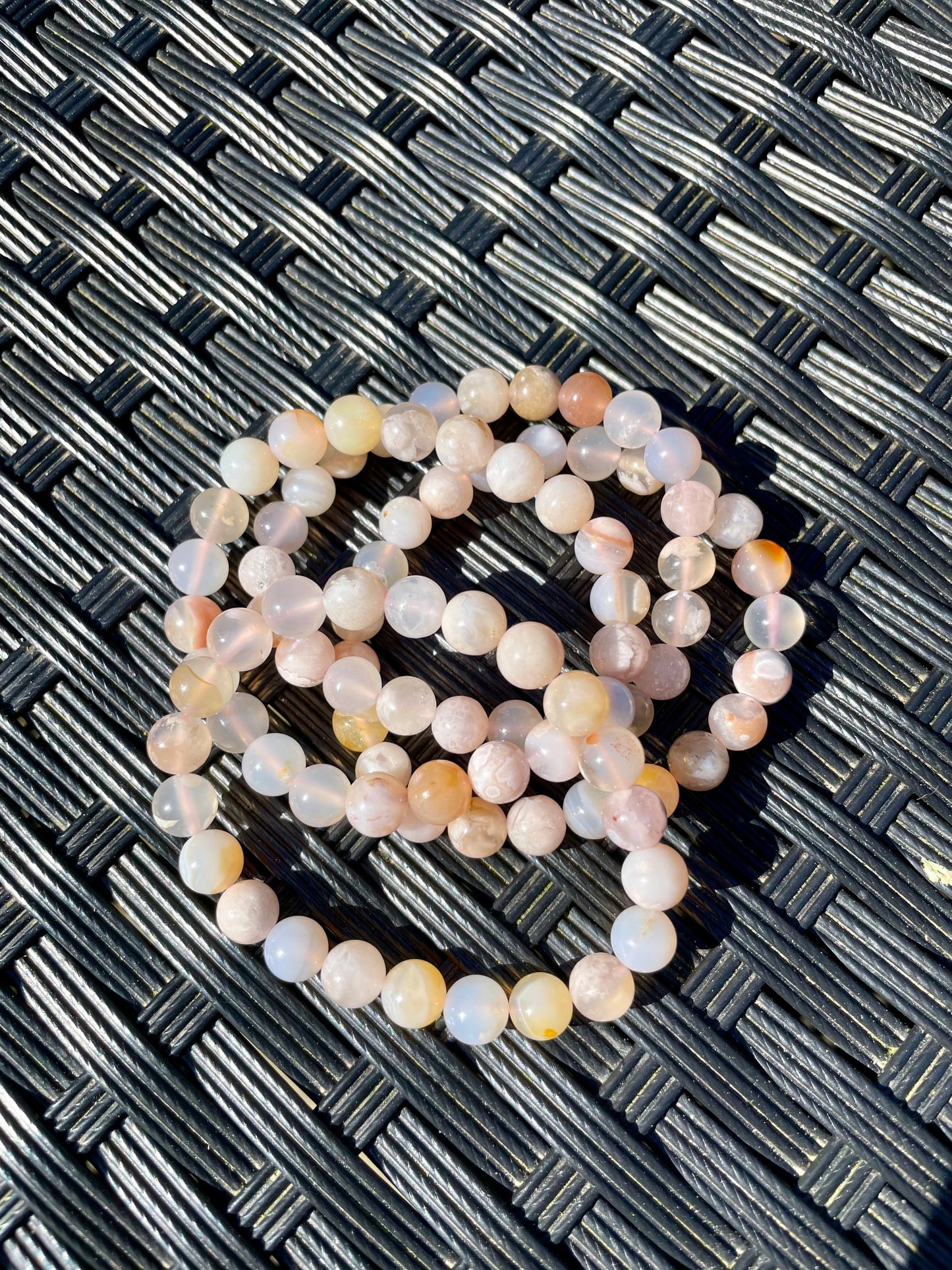 Cherry Agate Bracelets