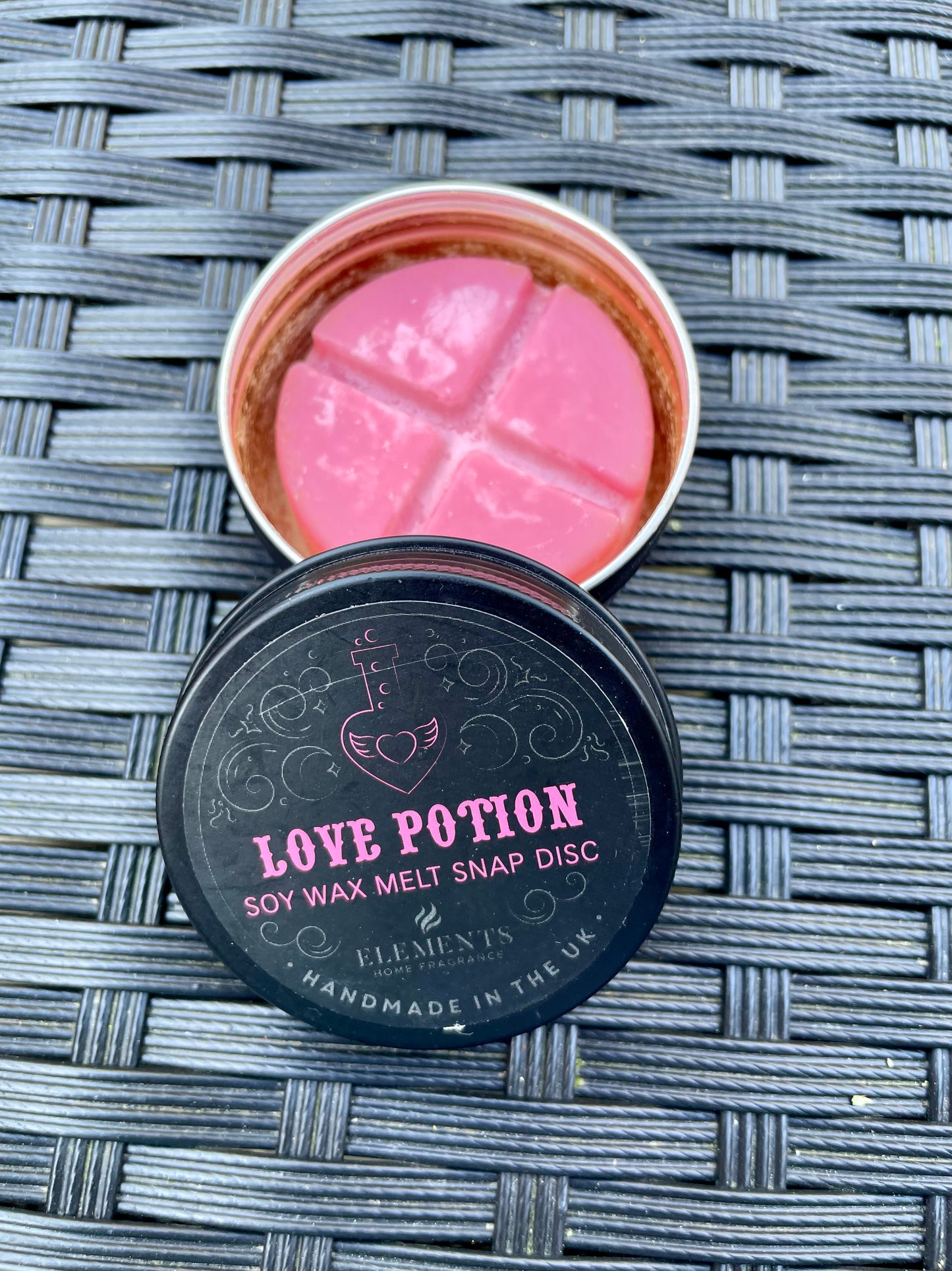 Soy Wax Melt Snap Disc