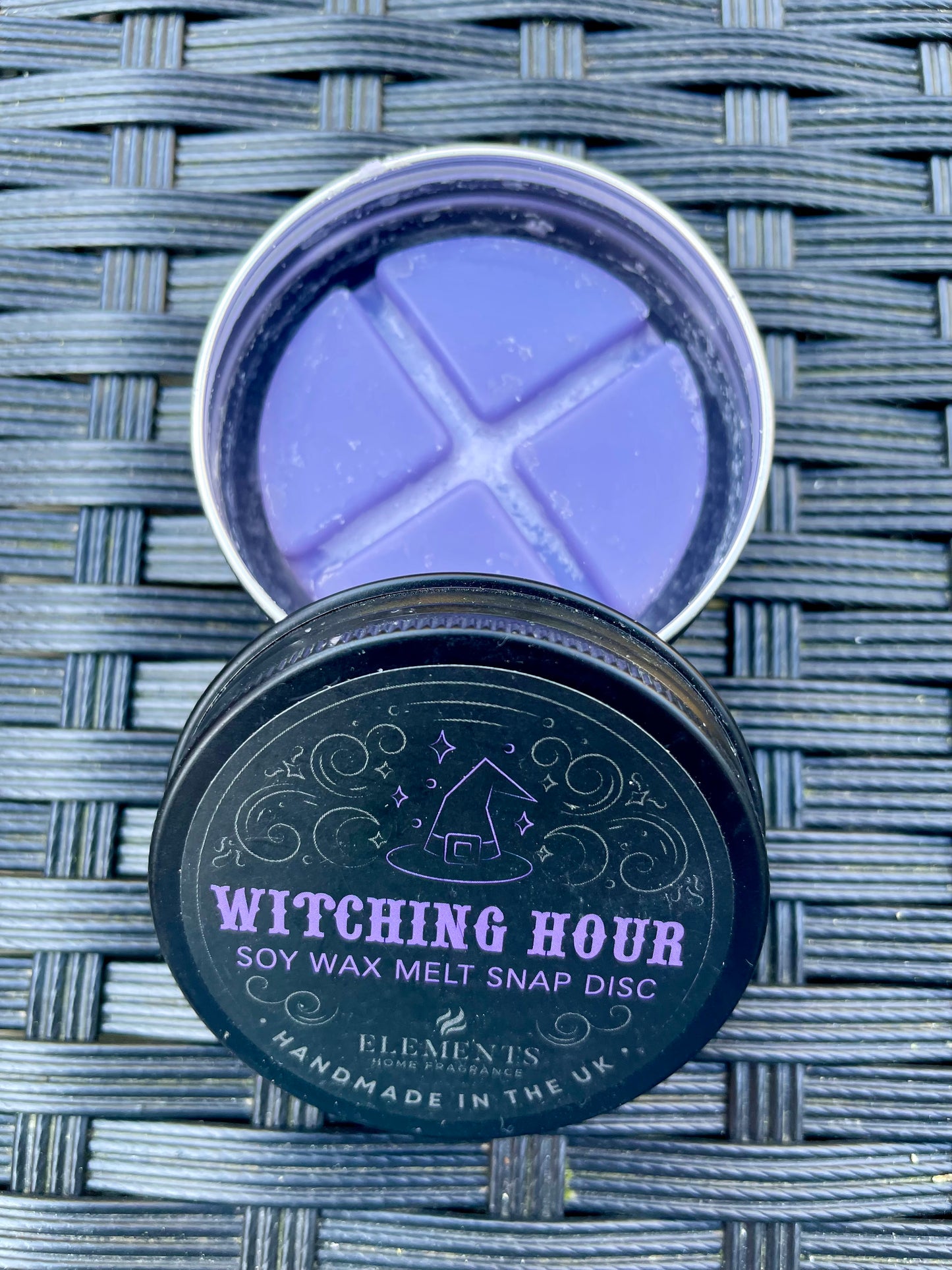Soy Wax Melt Snap Disc