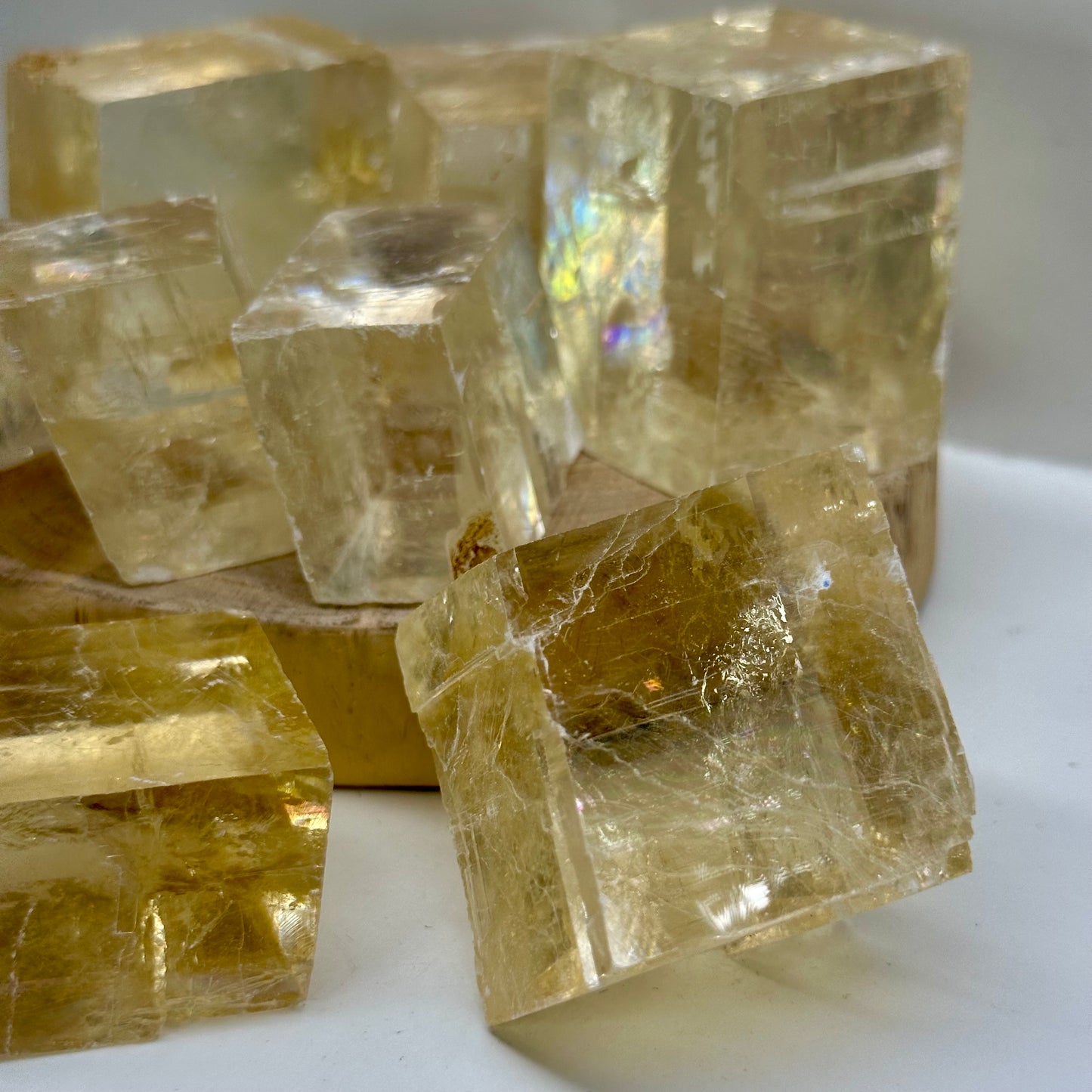 Optical Calcite Cubes