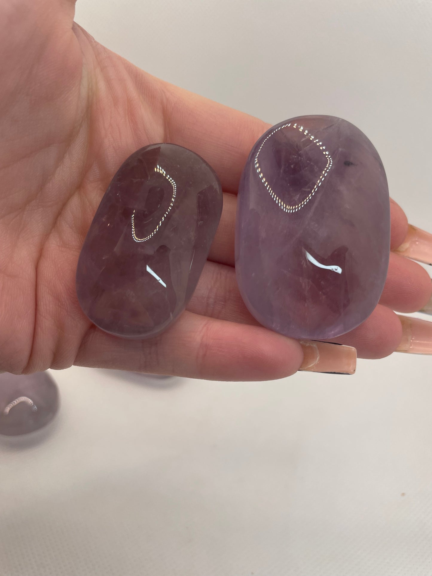 Amethyst Crystal Palms 4cm