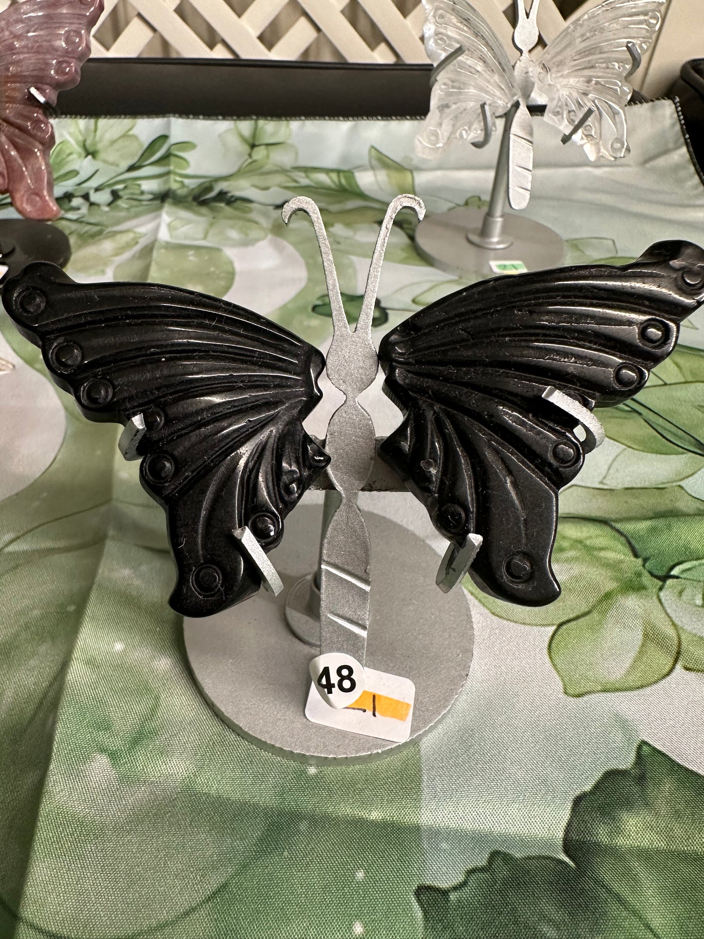 Crystal Butterflies on Stands