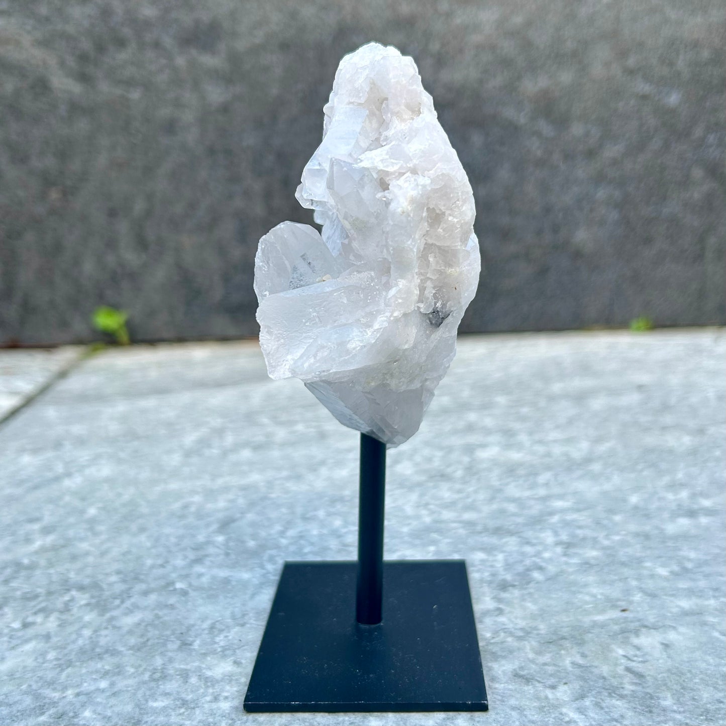 Clear Quartz Clusters On Stands