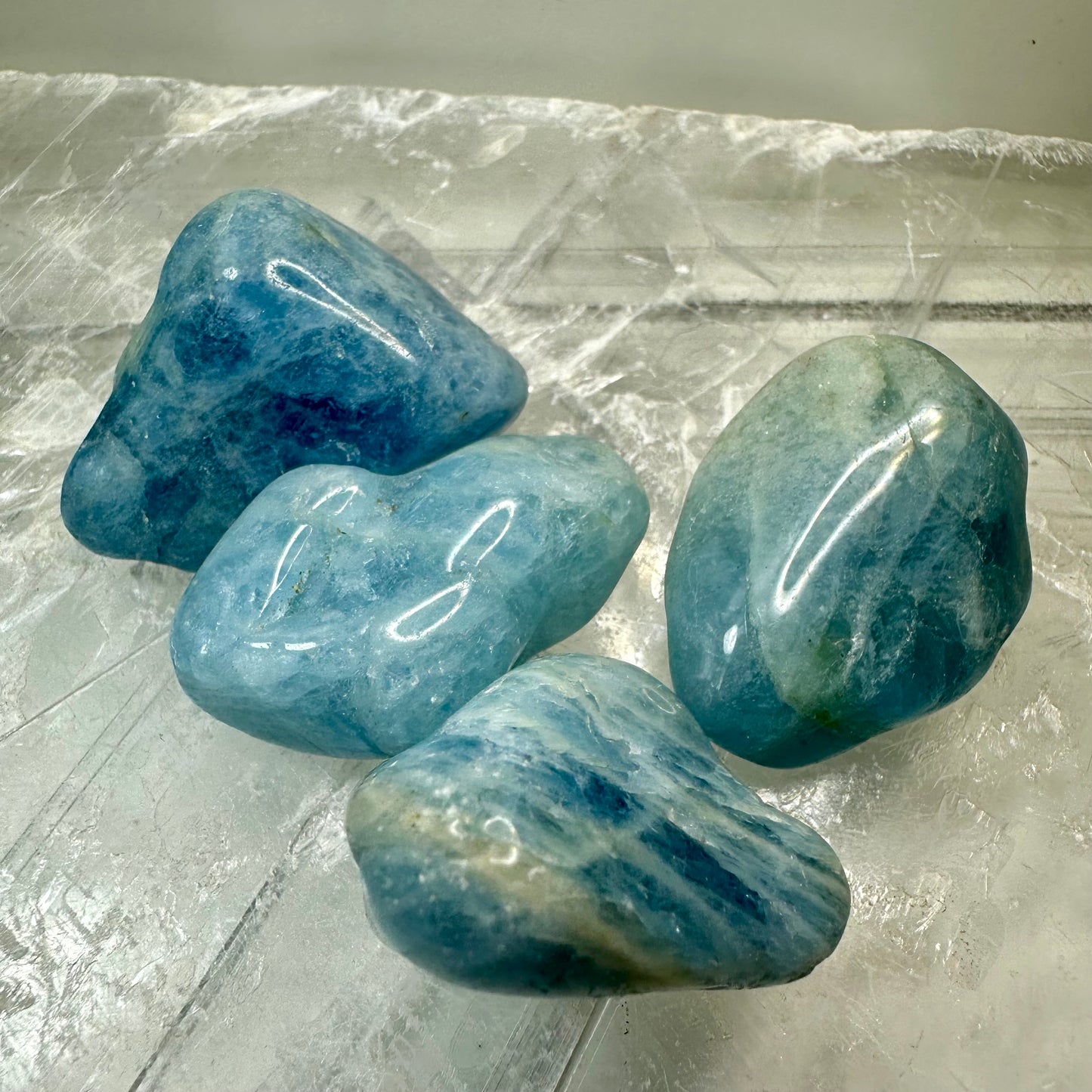 Aquamarine Tumbles