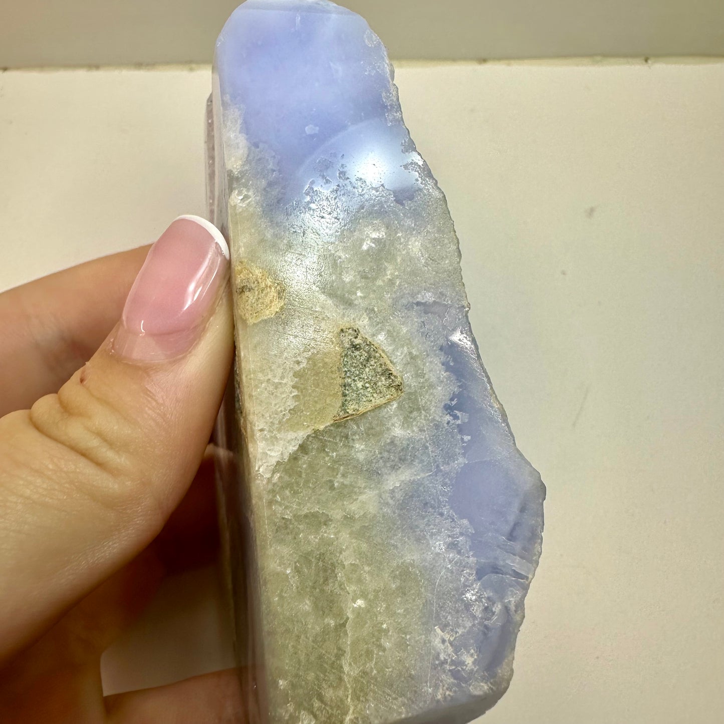 Blue Lace & Sugar Quartz Tower