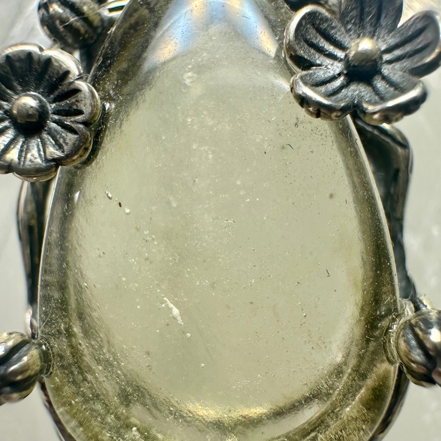 Libyan Desert Glass 925 Pendant