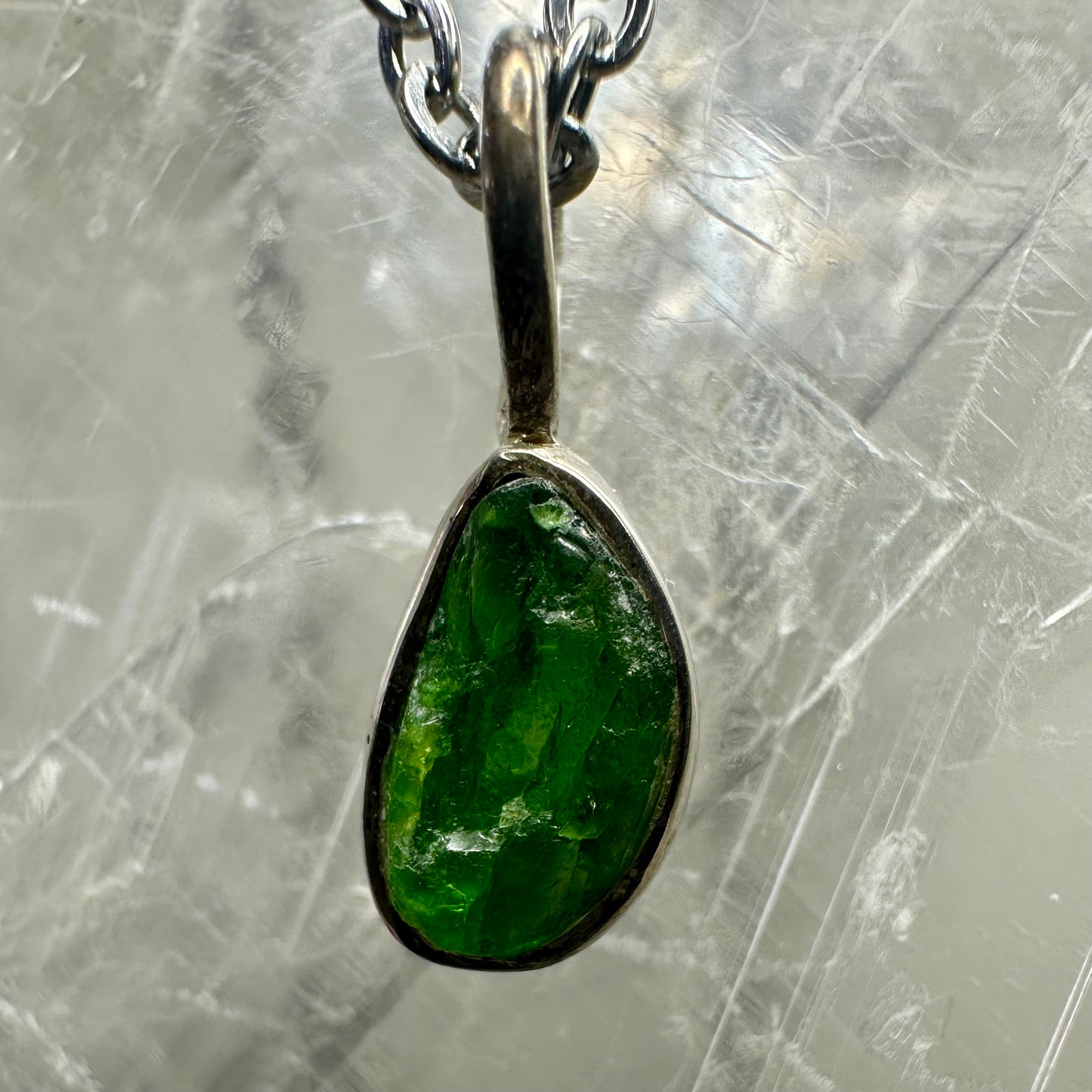 Dioptase Pendant