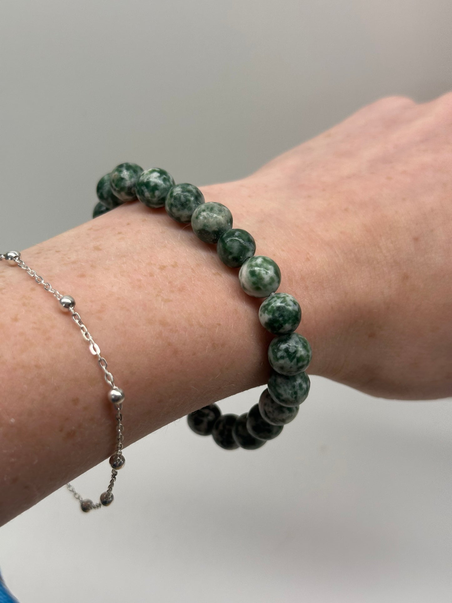 Tree Agate 8mm Bracelets